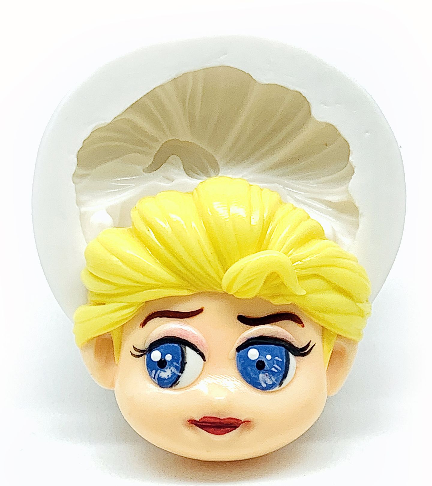 Princesas Disney - Rosto Elsa - Grande - P1148