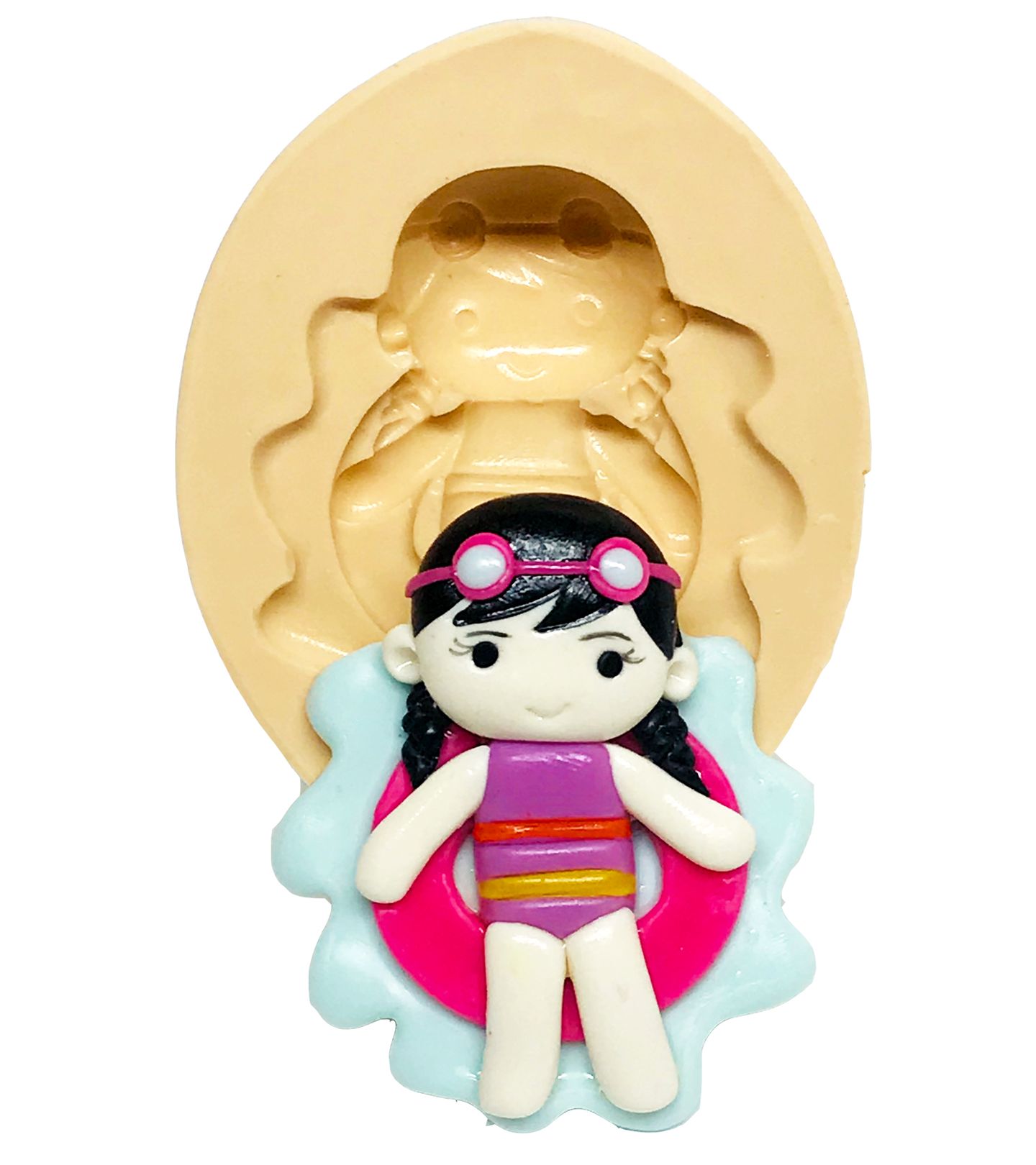 Pool Party - Menina na Boia - Grande - P609