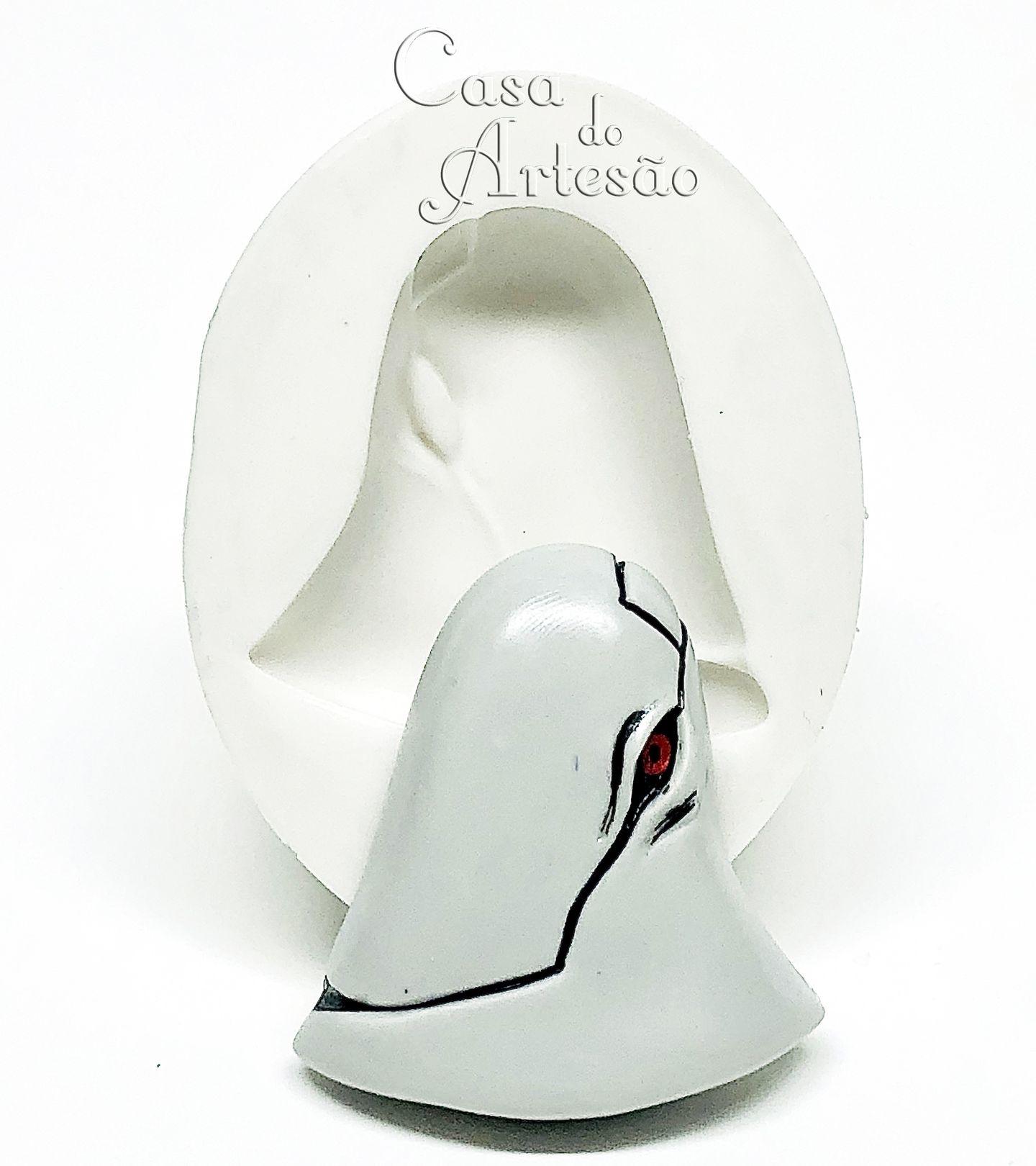 Ben 10 - Rosto Ghostfreak - Grande - P892