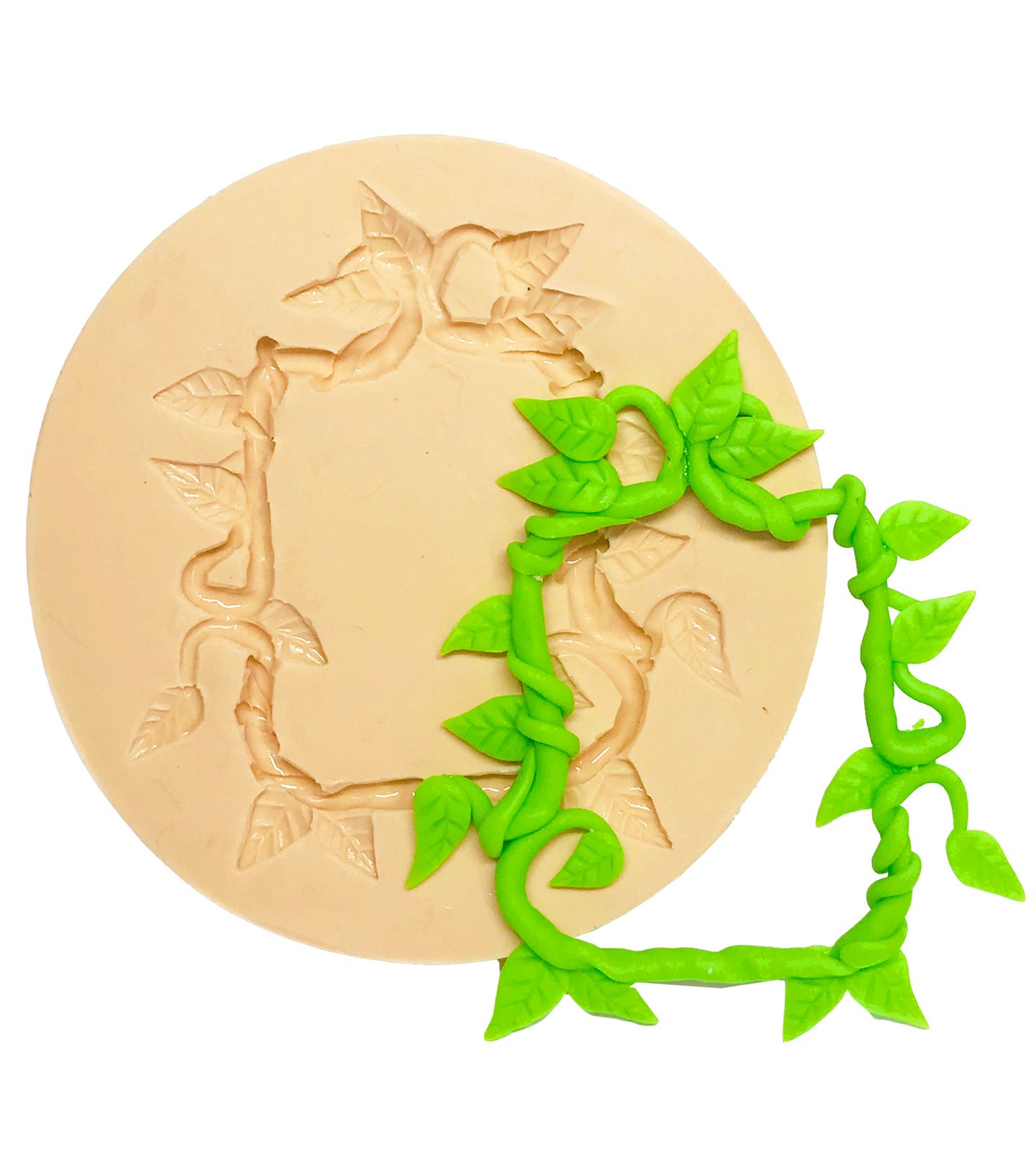 Moranguinho - Moldura de Folhas - Grande - P524