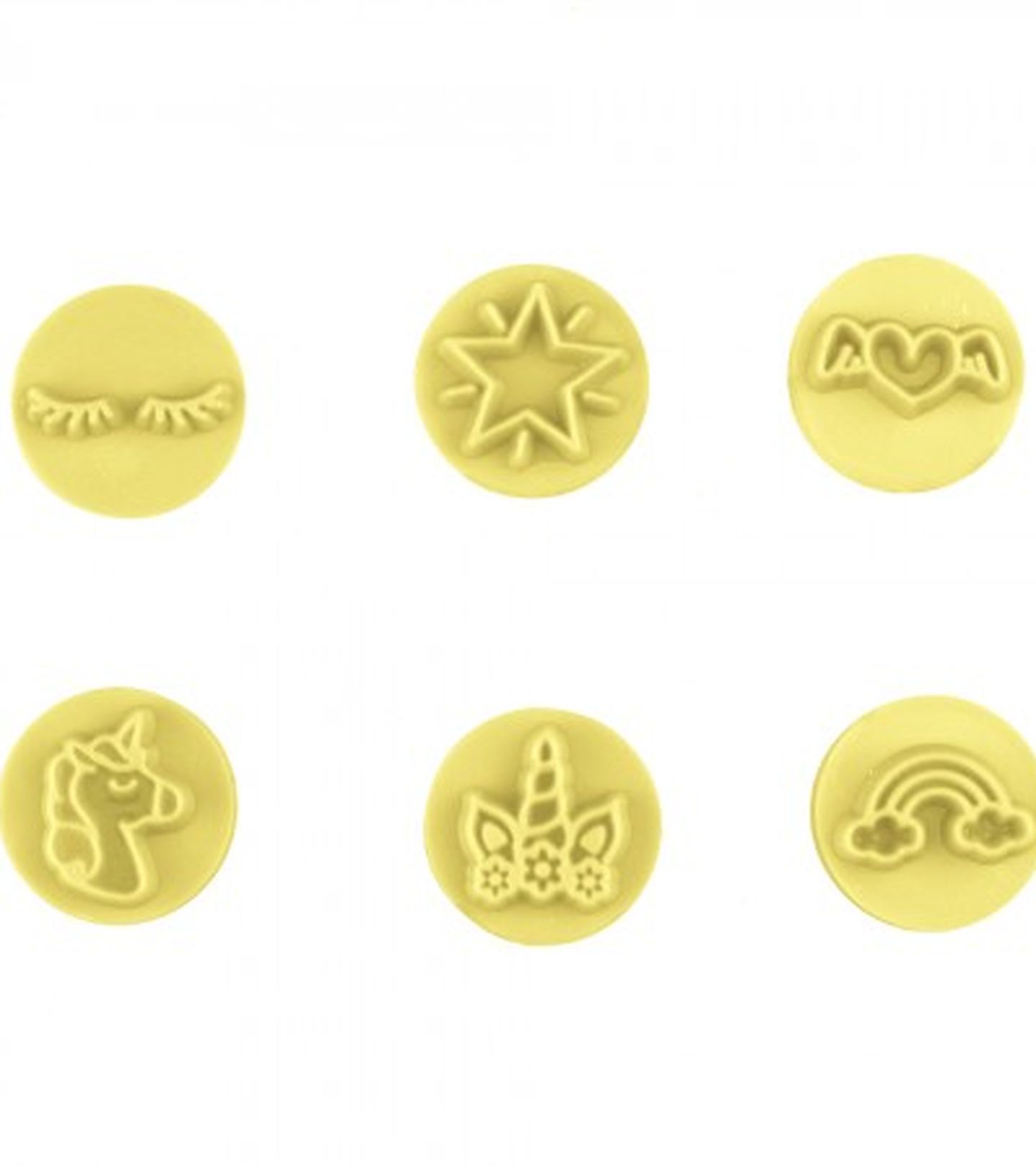 Carimbo Blue Star - Diâmetro 2,0 cm - Kit Unicornio - Cod.2093