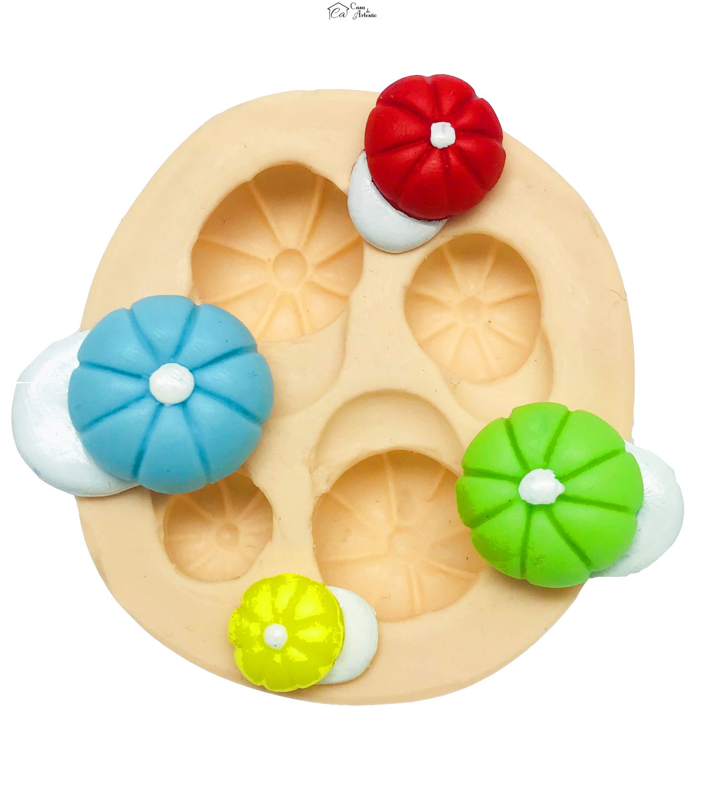 Molde de silicone - Bones - 4 Pç