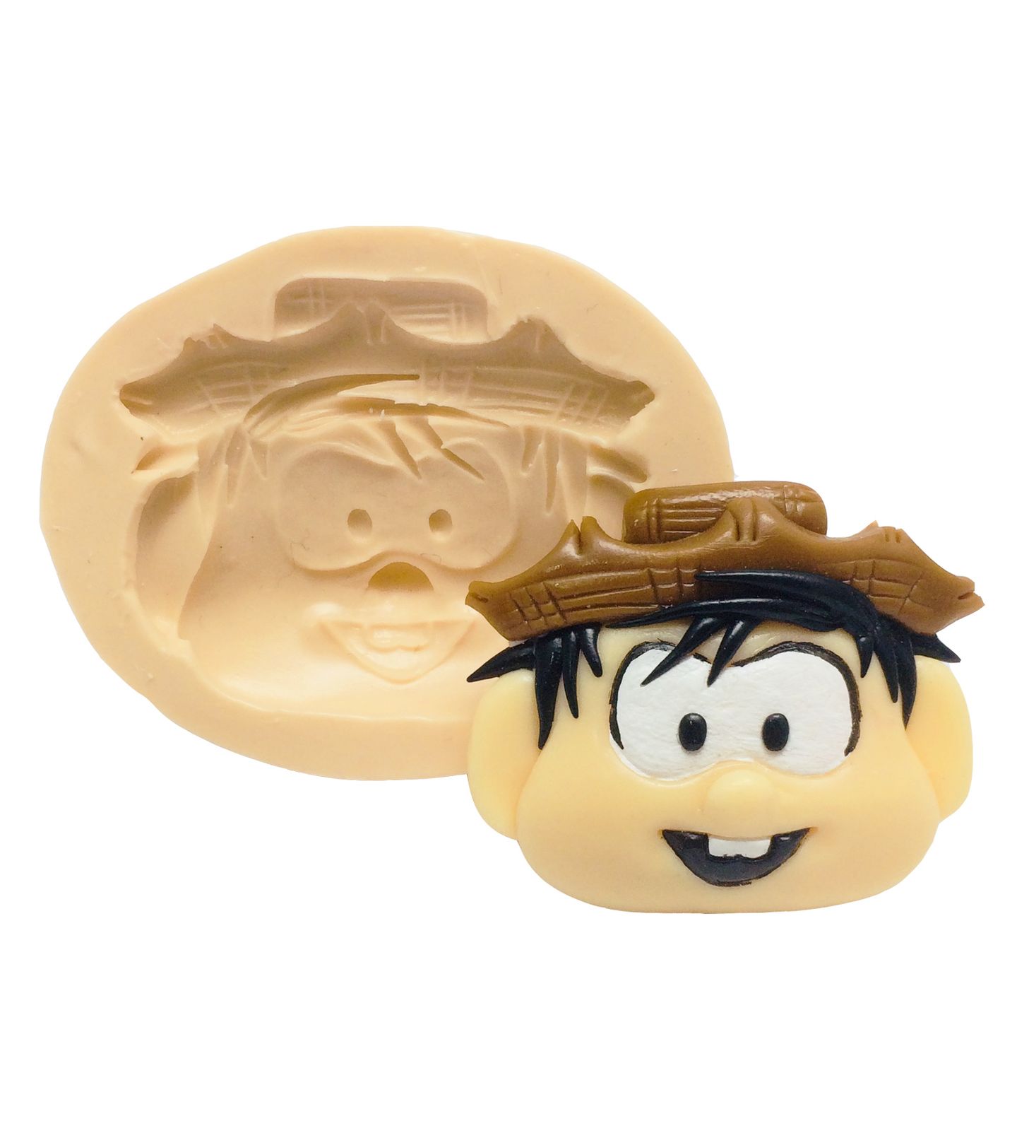 Rosto Menino Caipira - P182