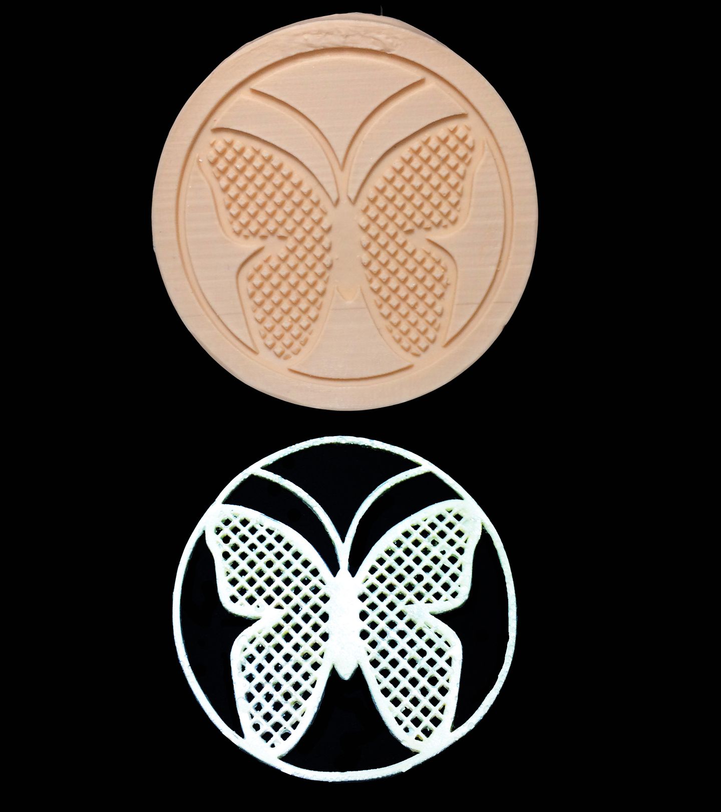 Renda Para Bolo - Cupcakes - Borboleta