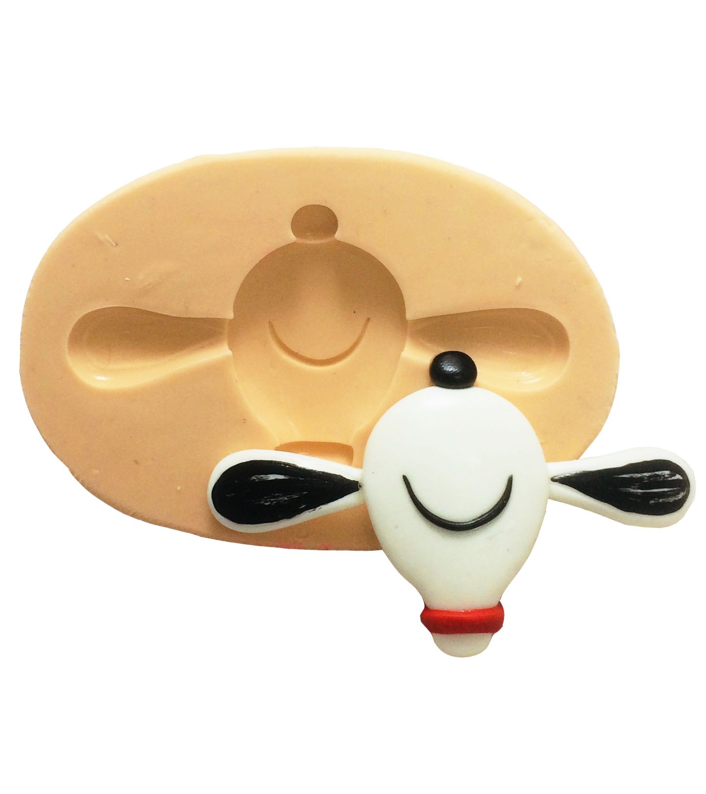 Rosto Snoopy Alegre - Grande - P388