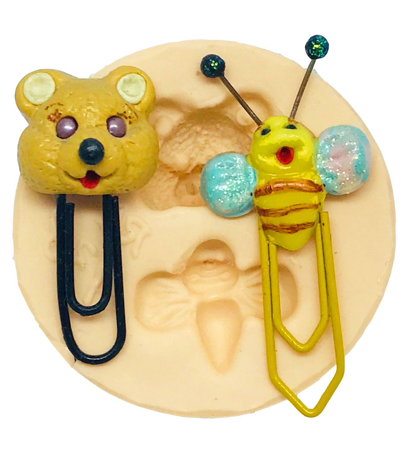 Mini Cabecinha Urso/Abelha