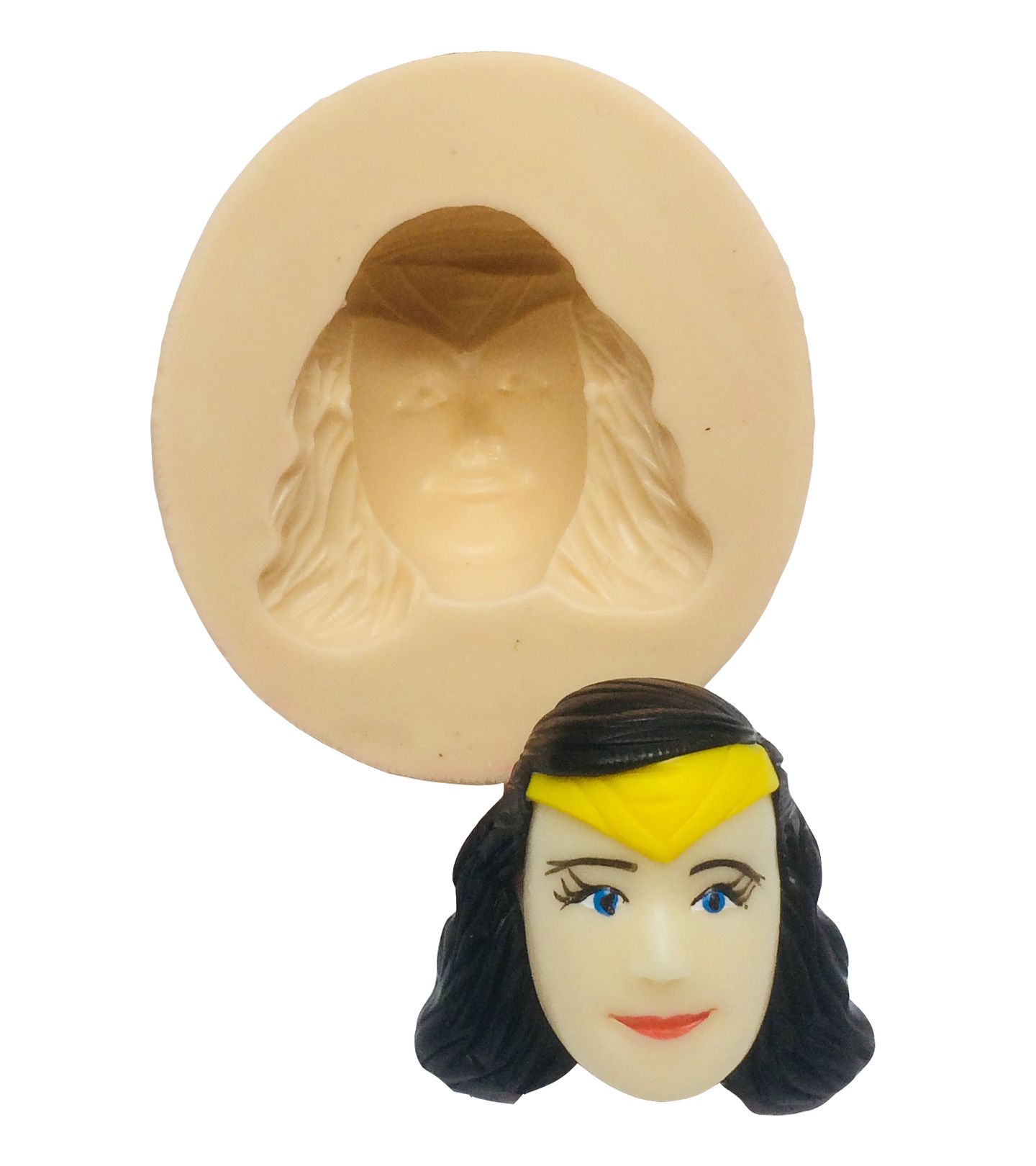 Liga da Justiça - Rosto Mulher Maravilha - Medio - P392