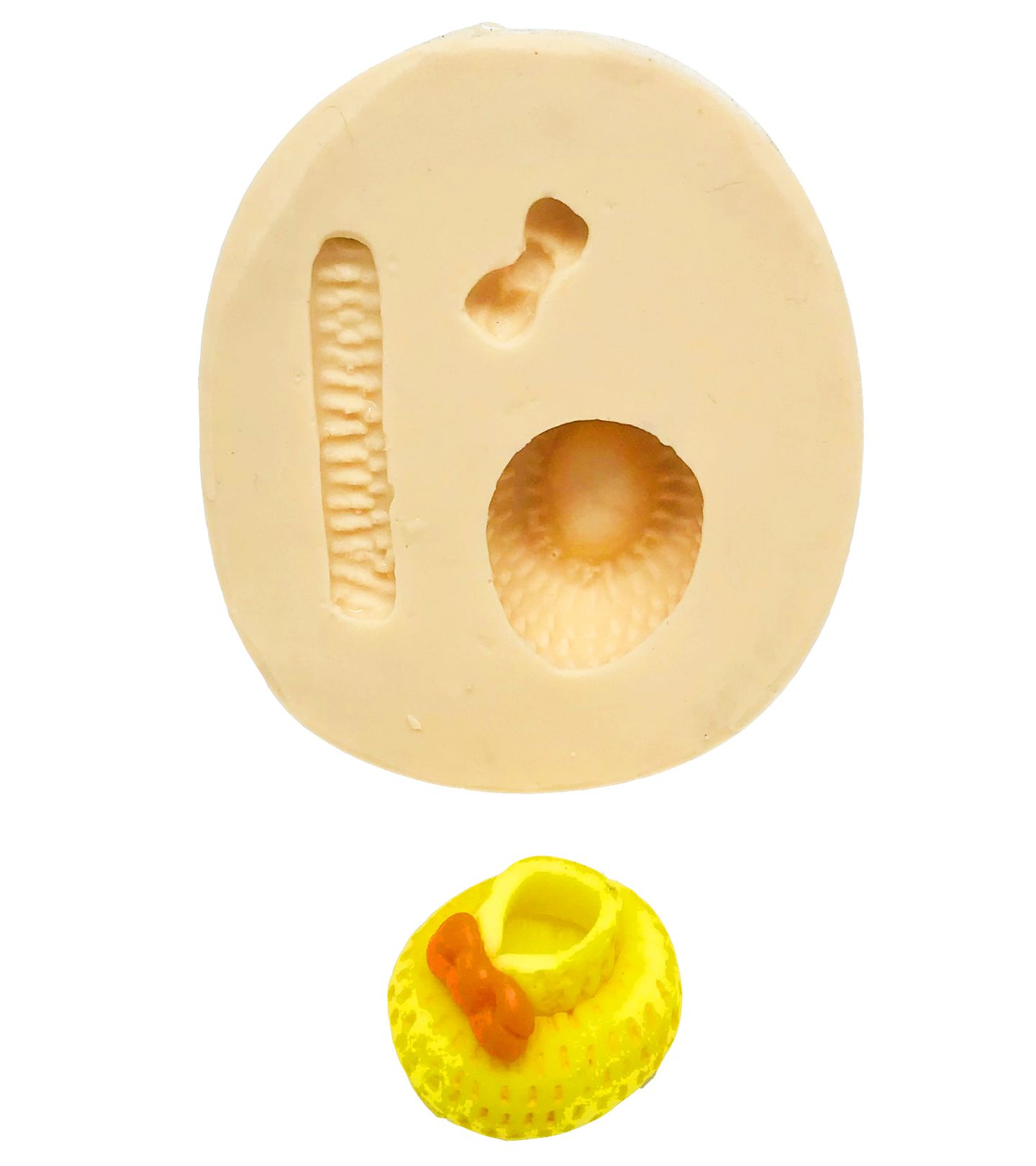 Sapato Lã Bebê c/ Laço - Mod.07