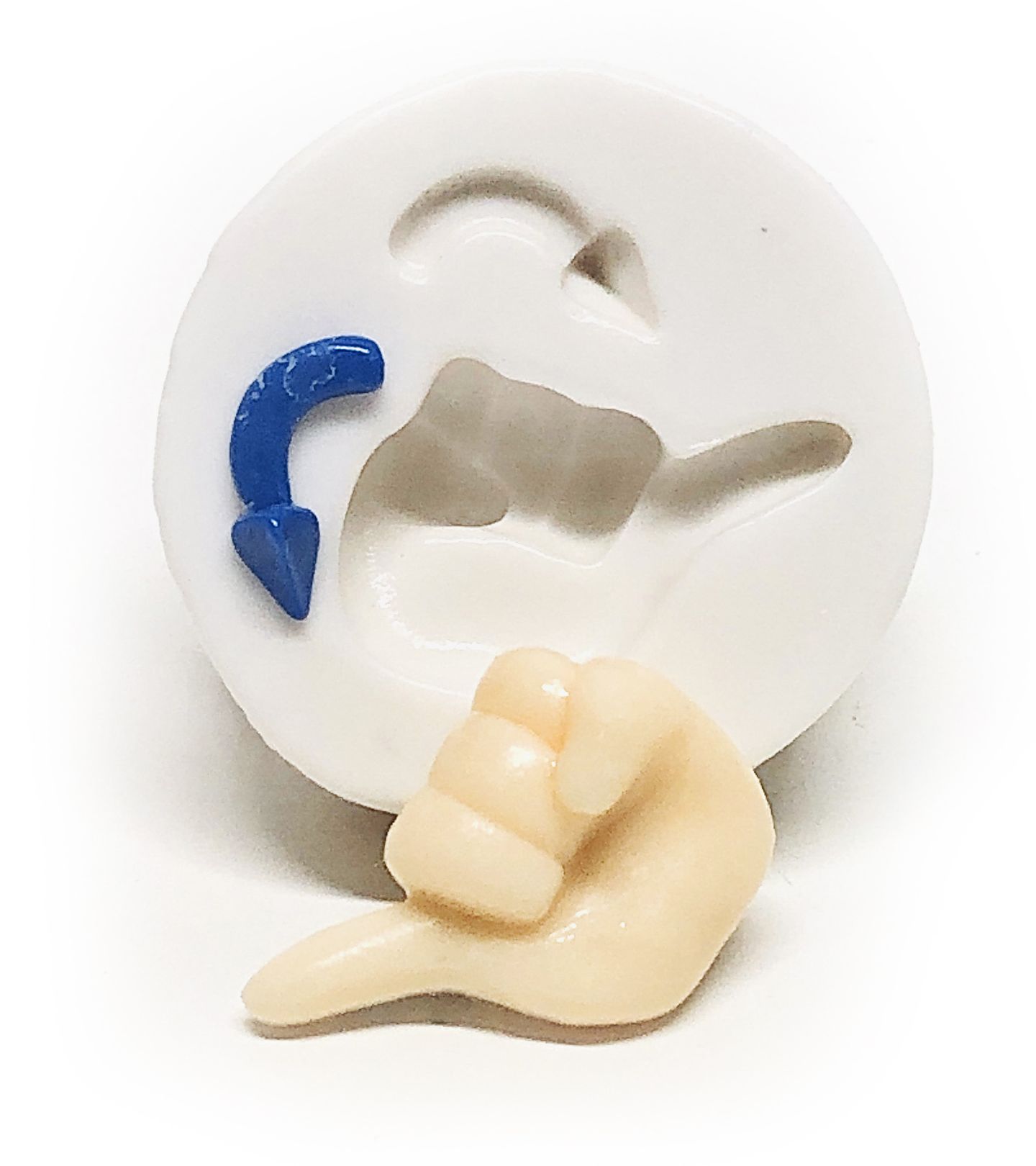 Alfabeto Libras - J - Pequeno - P1098