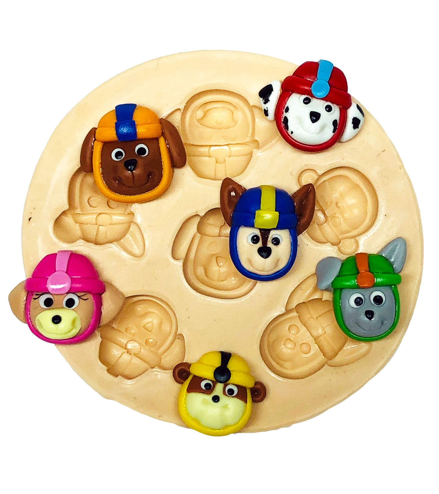 Patrulha Canina Aquatica - Rosto Personagens - Pequeno - P670