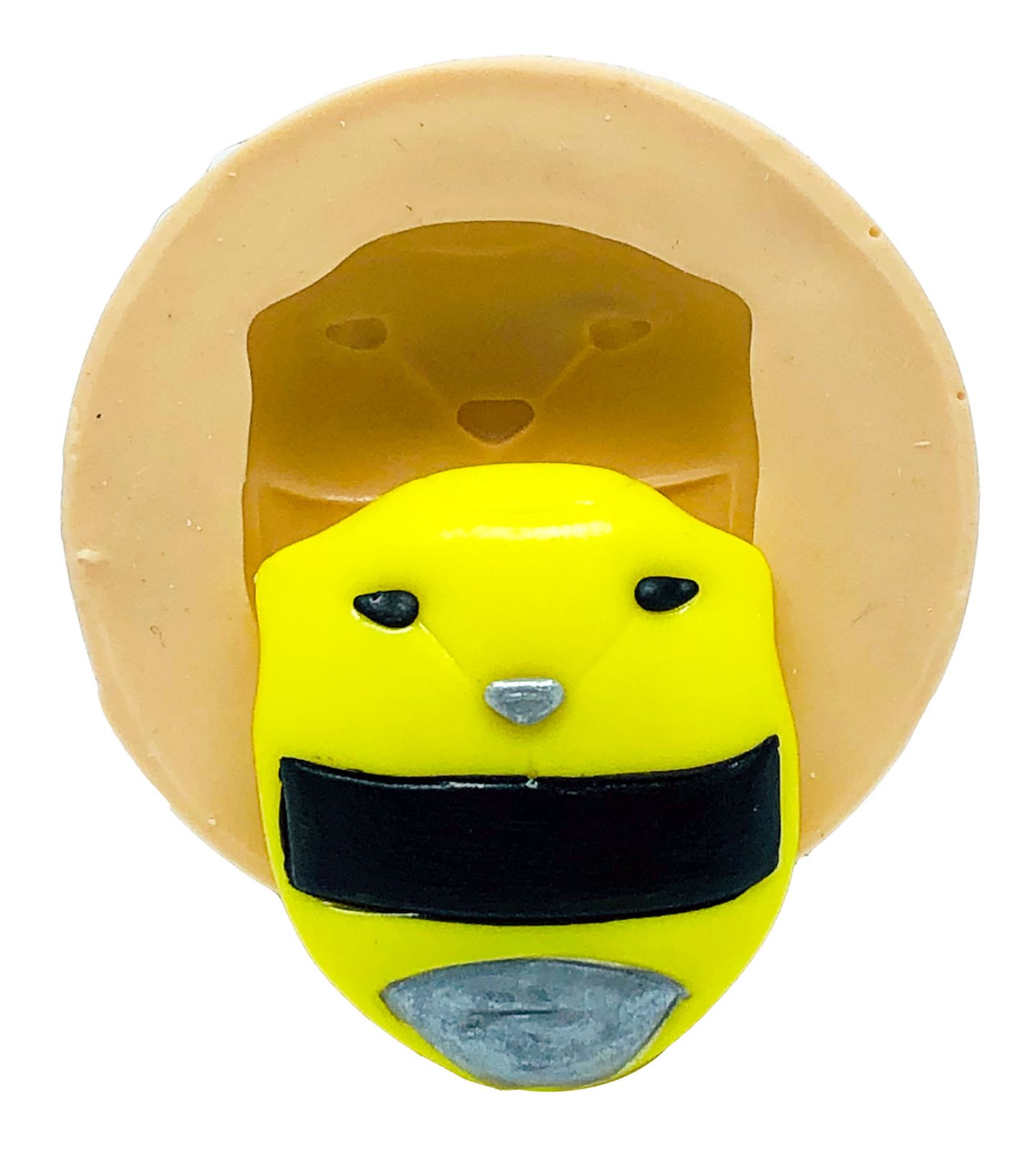 Power Ranger - Rosto Amarelo - Medio - P785