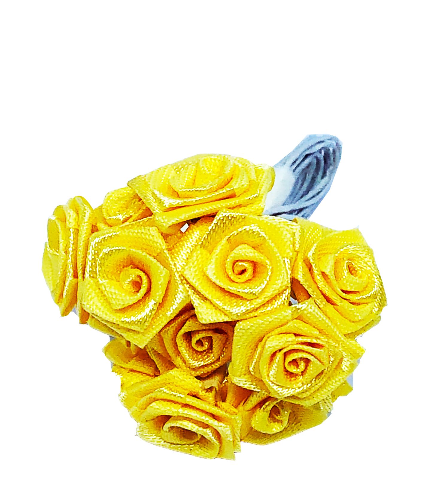 Flor - Mini Buque - Rosas - Pano - Gd - (Maço c/ 12)