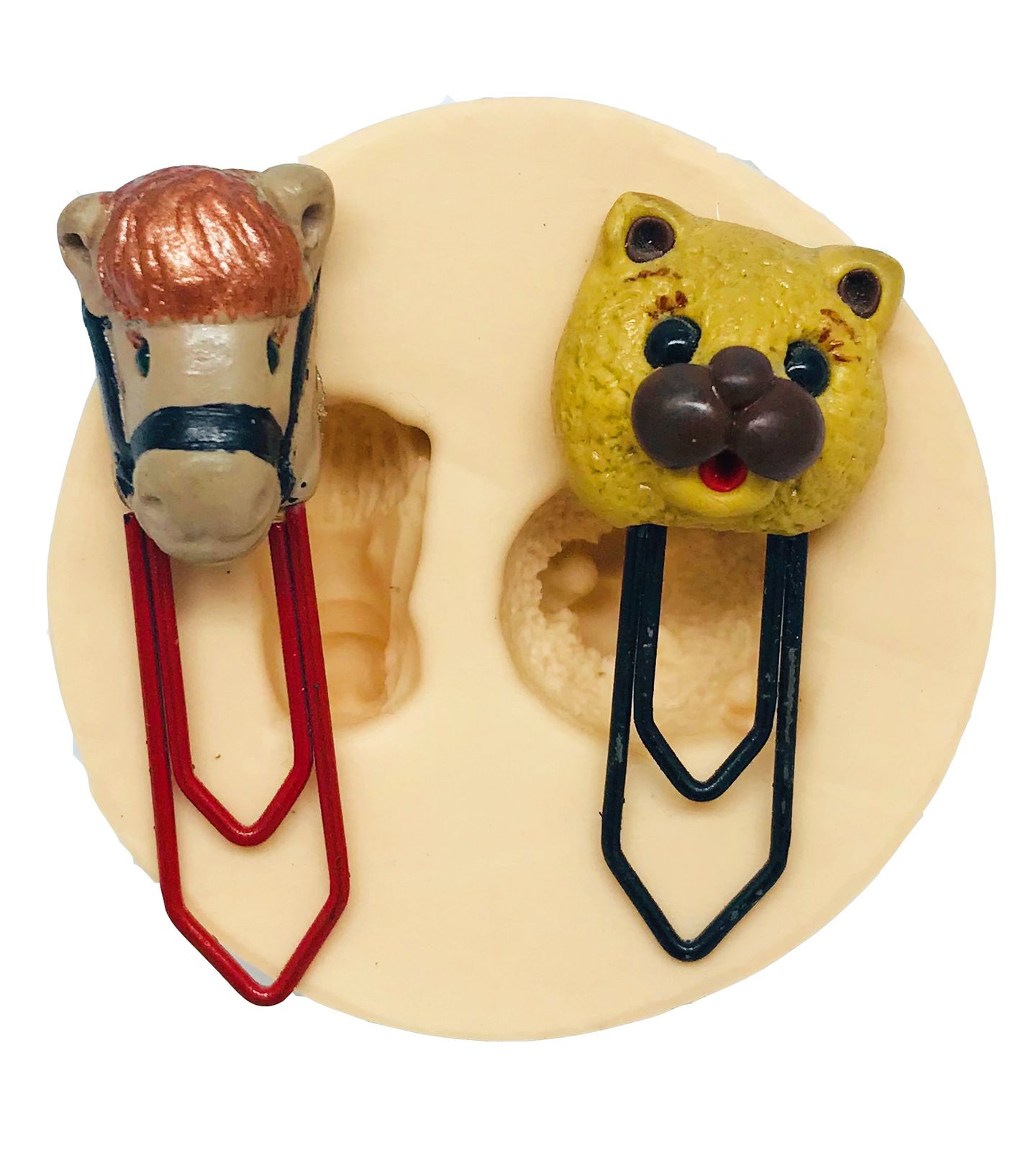 Mini Cabecinha Gatinho/Cavalinho