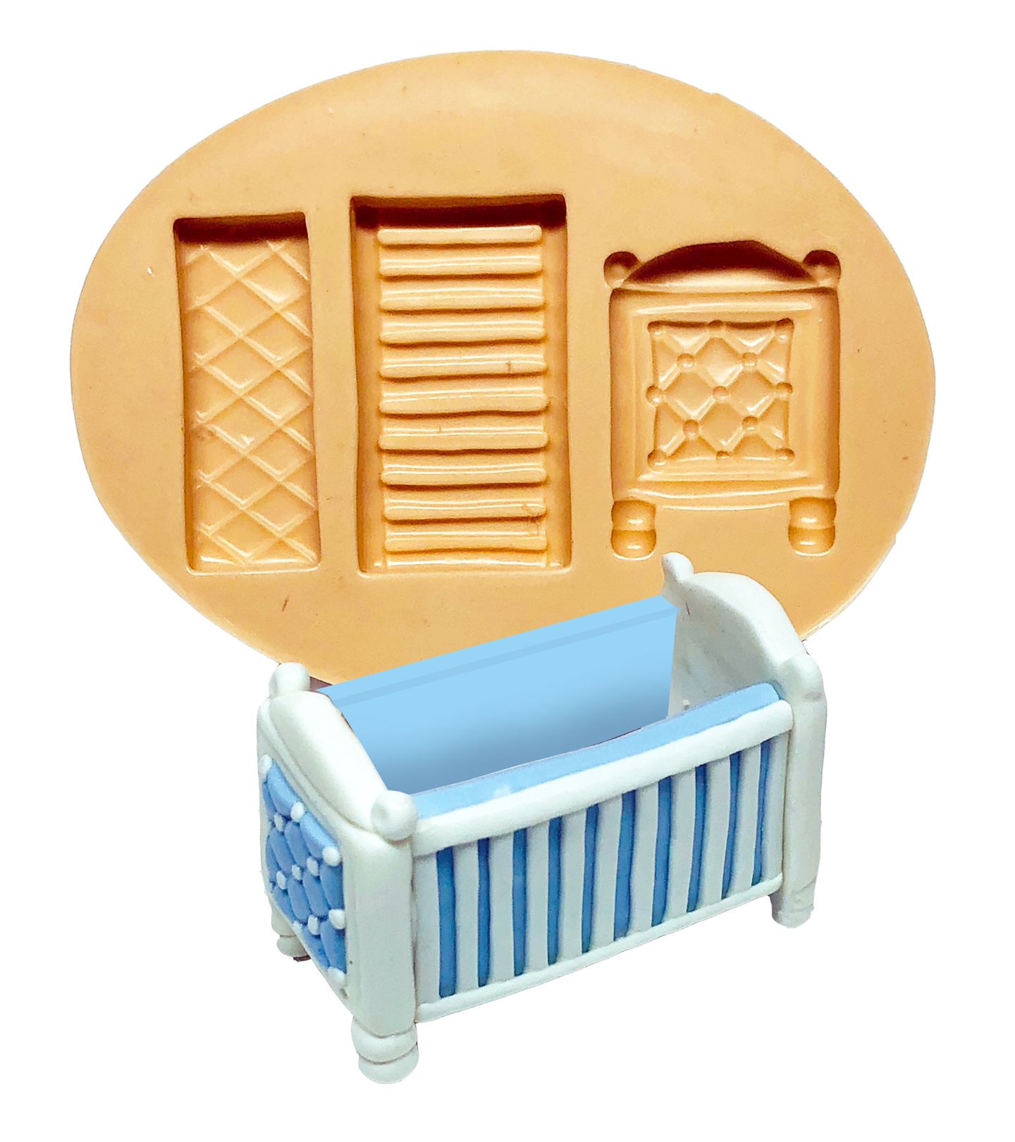 Moveis Bebê - Berço - Grande - P661