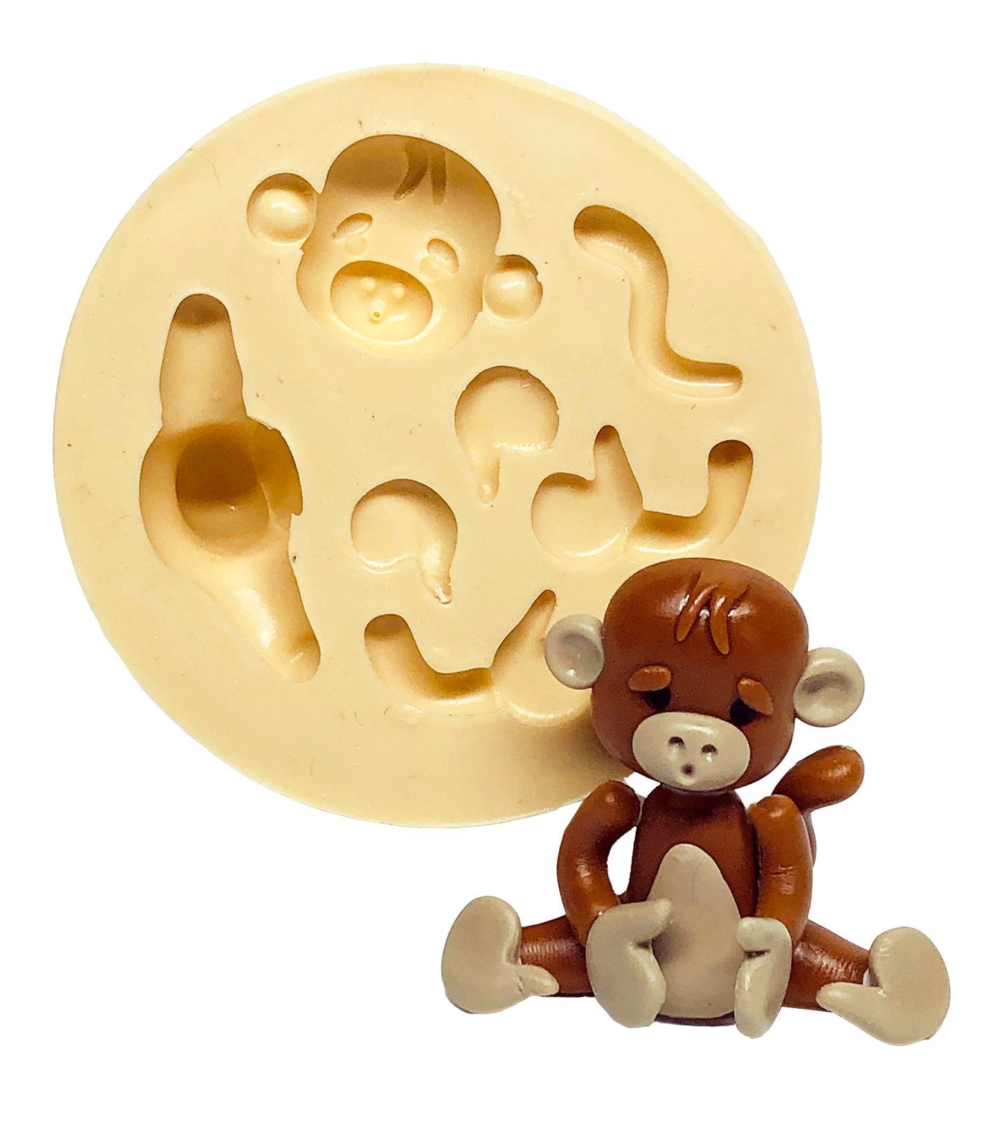 Macaco - Corpo Tridimensional - Medio - P673