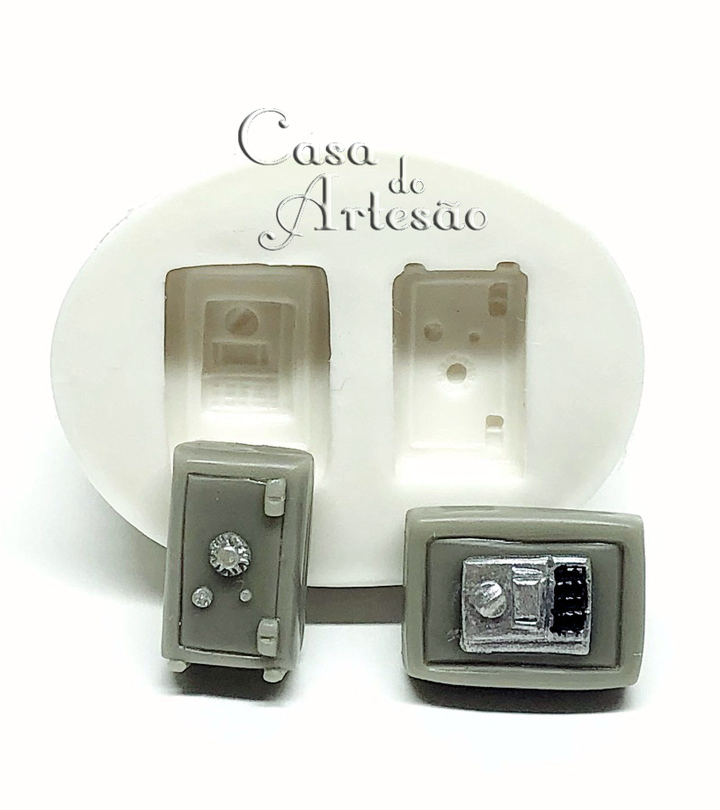 Joias - Cofre - Boca de Lobo e Parede - Pequeno - P932