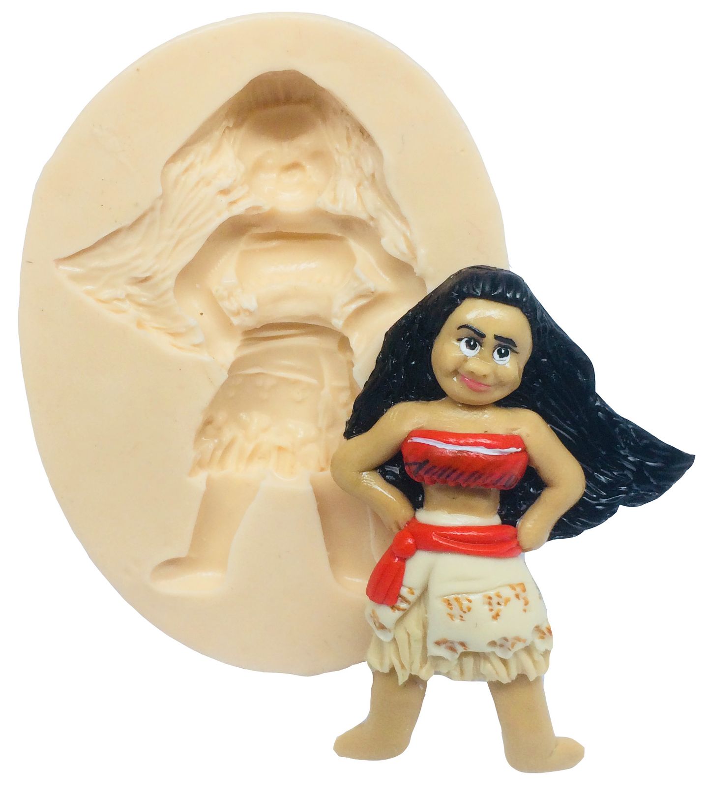 Molde de silicone - Moana - Moana Pequena - P172