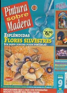 Revista - Ed.Bienvenidas - Arg - Pintura Madera - nº 09