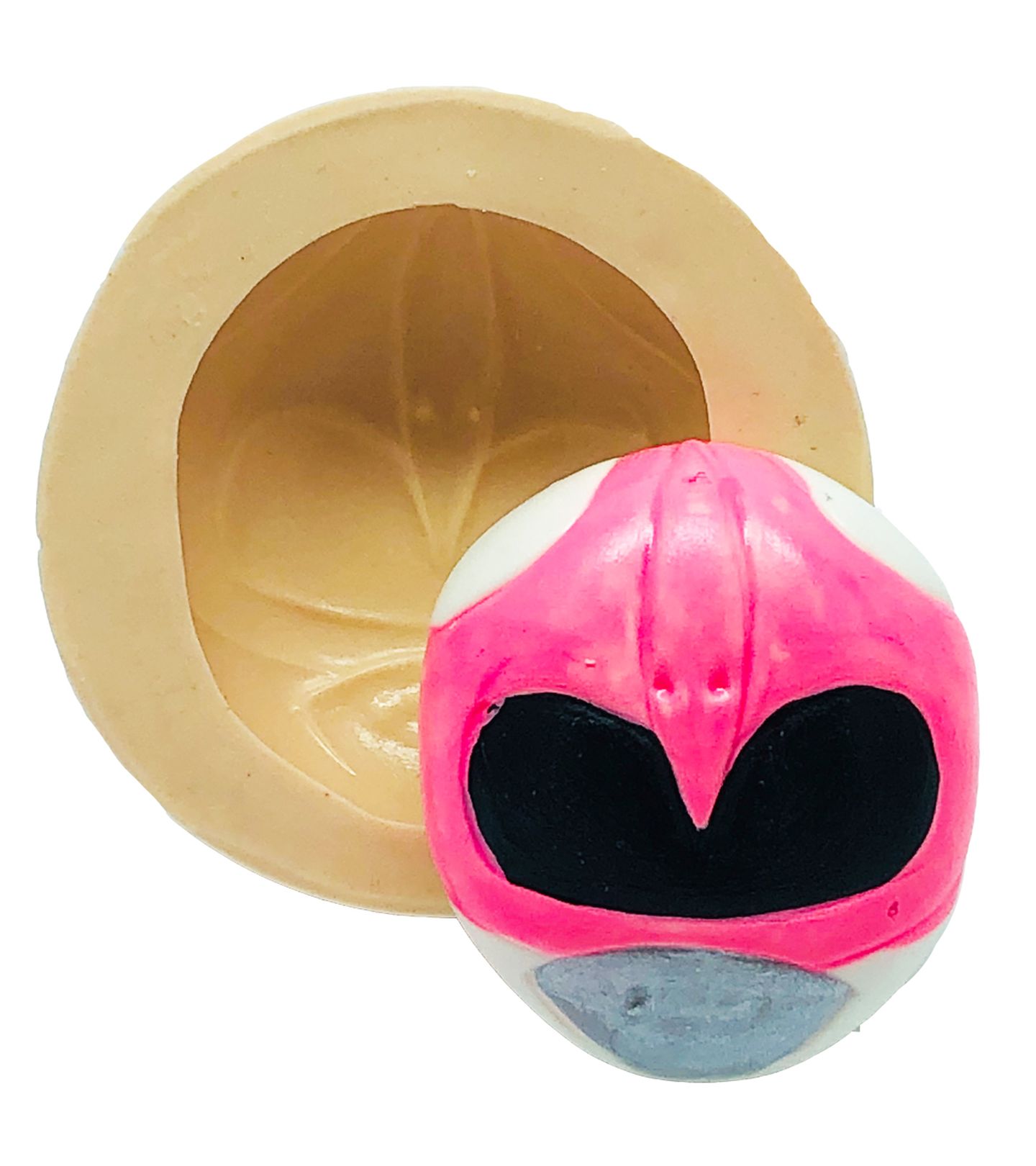 Power Ranger - Rosto Rosa - Grande - P778