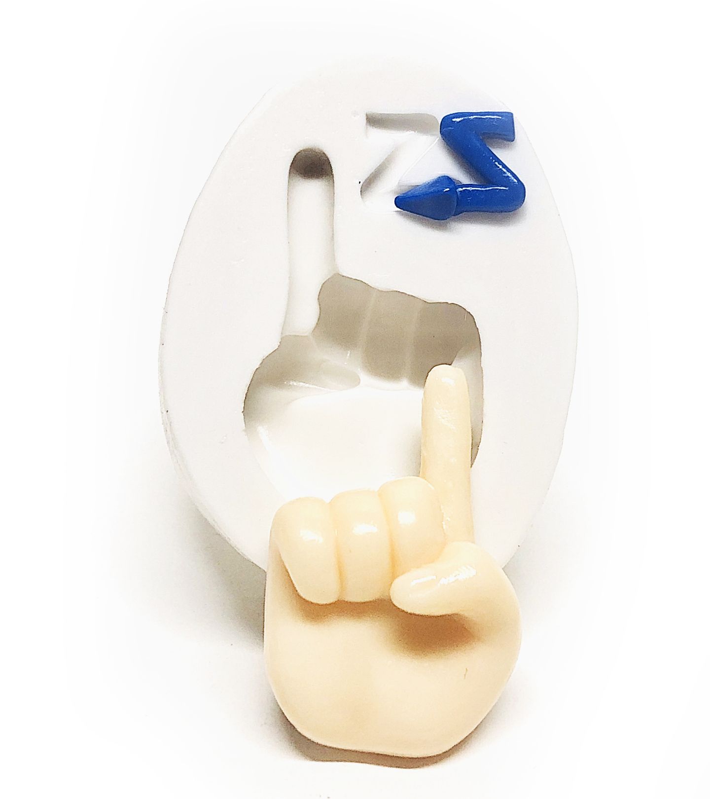 Alfabeto Libras - Z - Grande - P1102