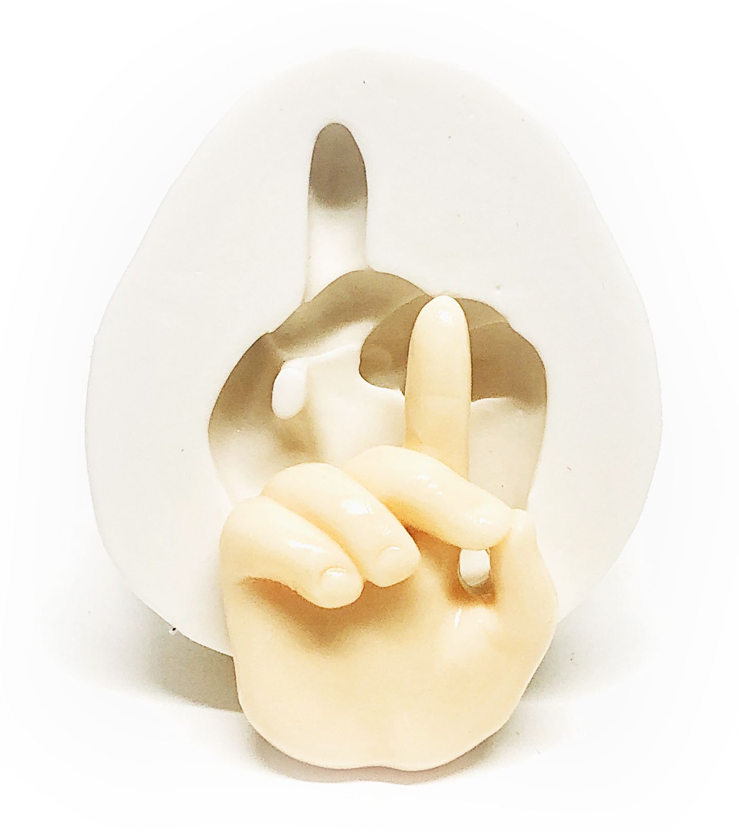 Alfabeto Libras - D - Grande - P1102