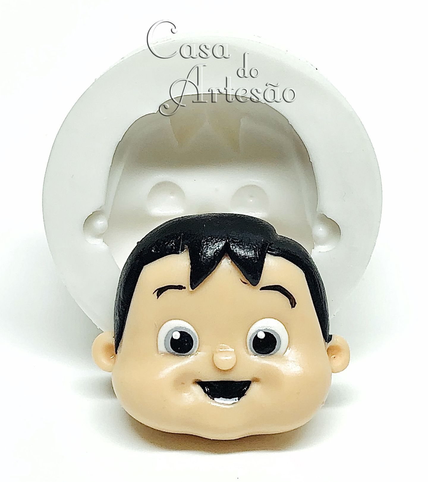 O Pequeno Poderoso Bheem -Rosto  Kalia - Medio - P904