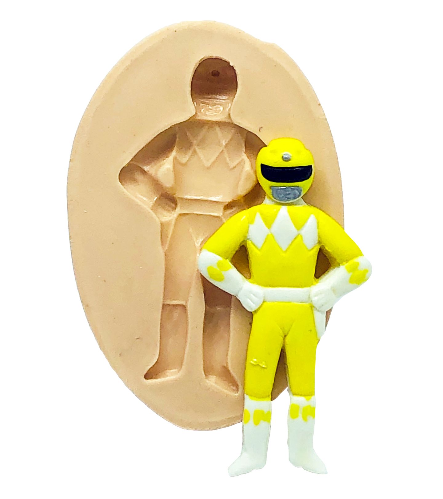 Power Ranger - Amarelo - Medio - P800
