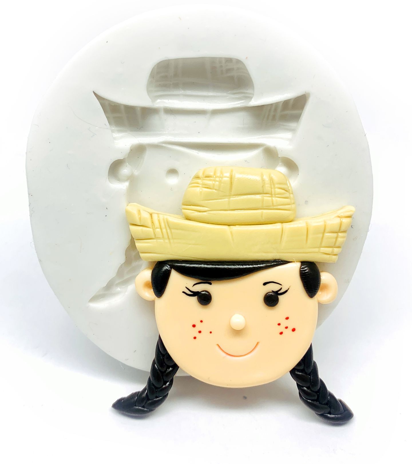 Caipira - Rosto Mulher - Medio - P356