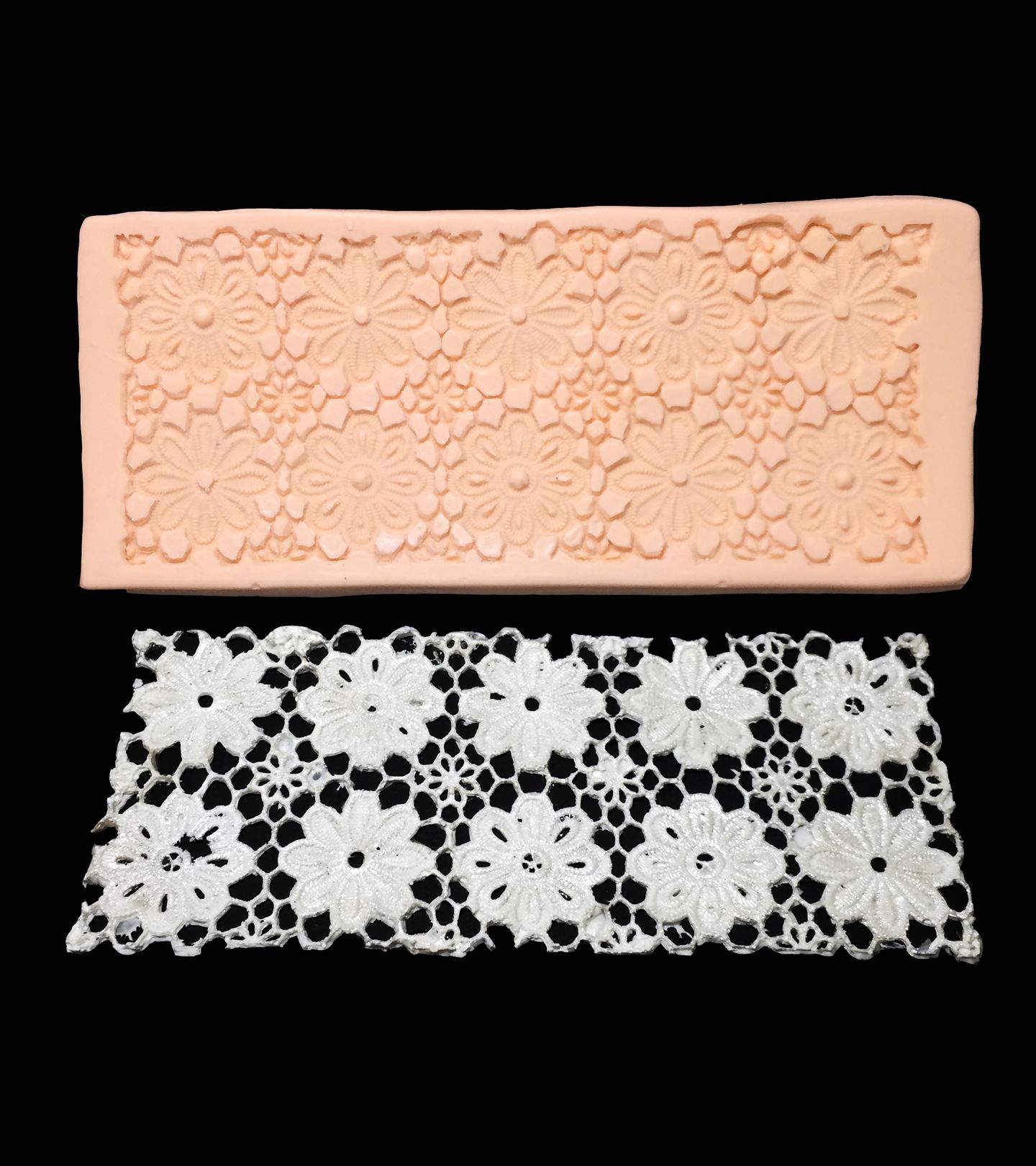 Renda Para Bolo - Mod.11 - Margaridas