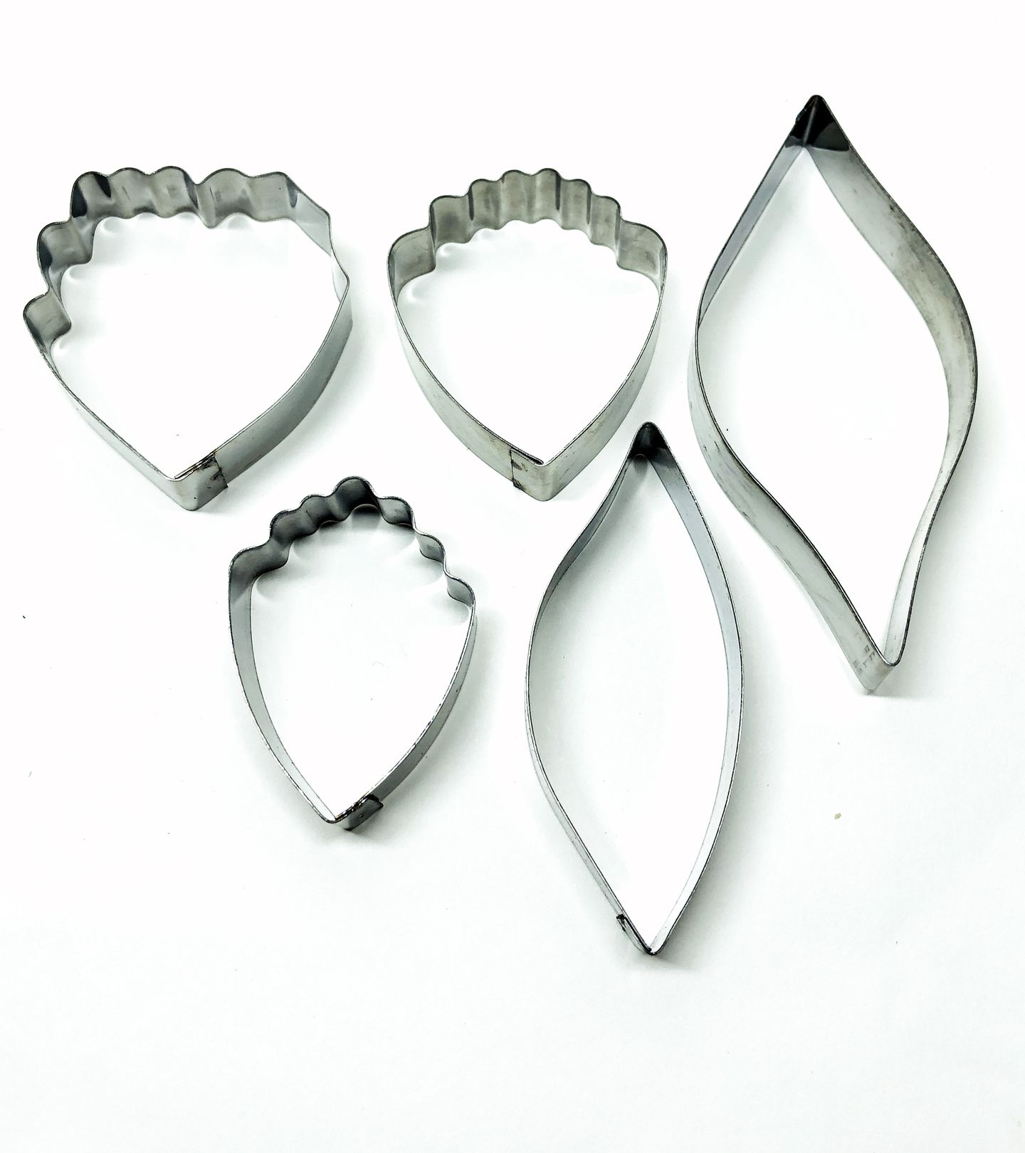 Cortador Aço - Flor Peonia 5 peça - E10