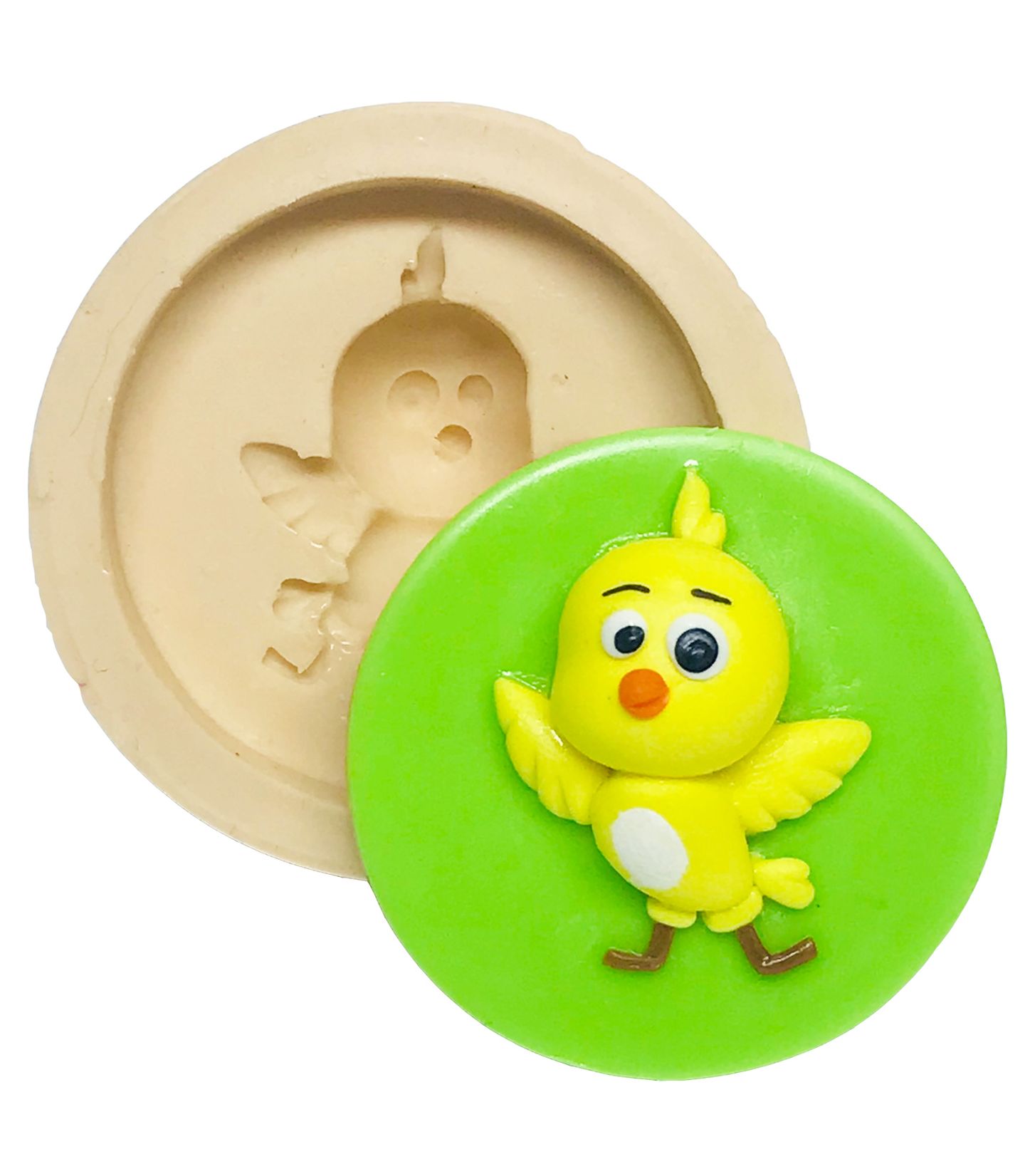 Galinha Pintadinha com Base - Pintinho Amarelo Medio - P507