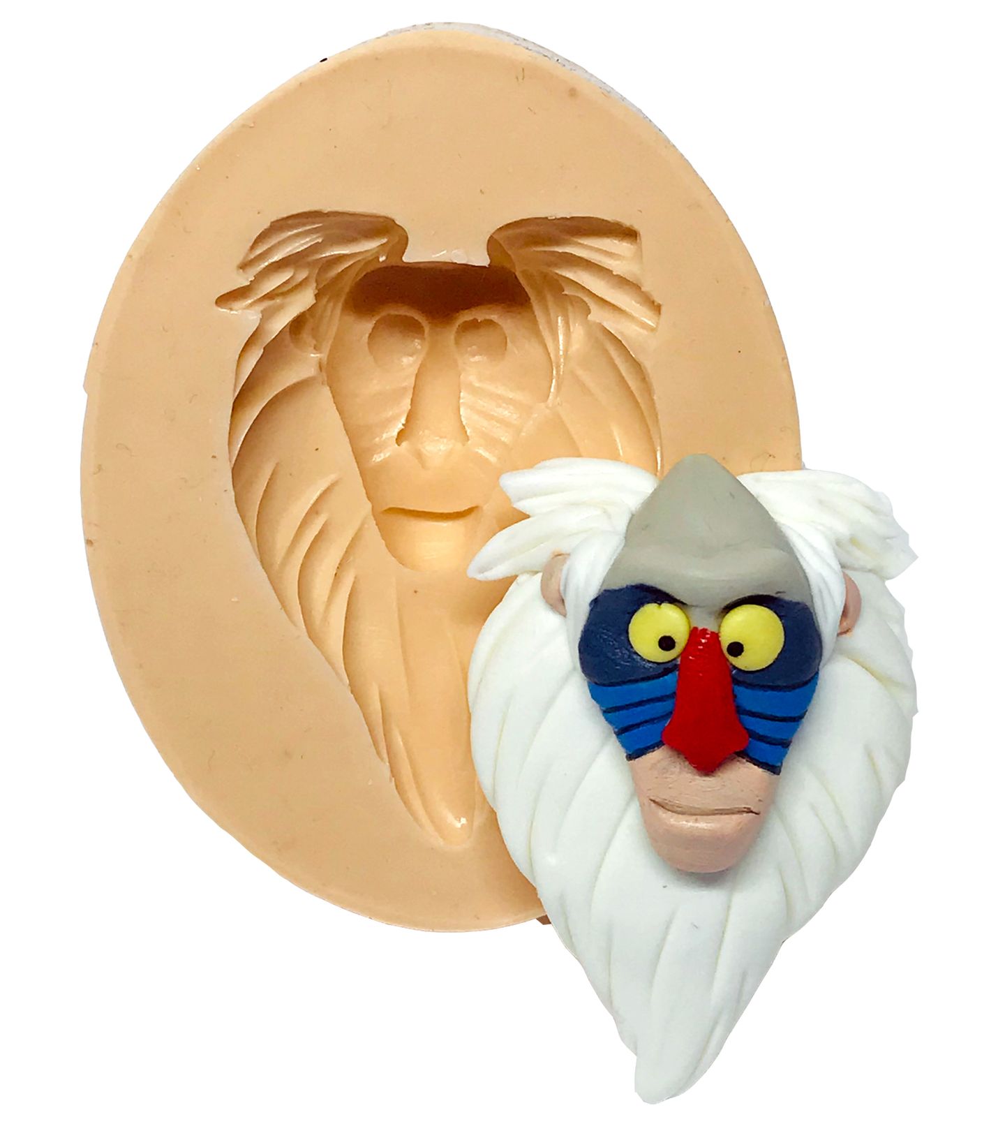 Rei Leão - Rosto Rafiki - Grande - P632