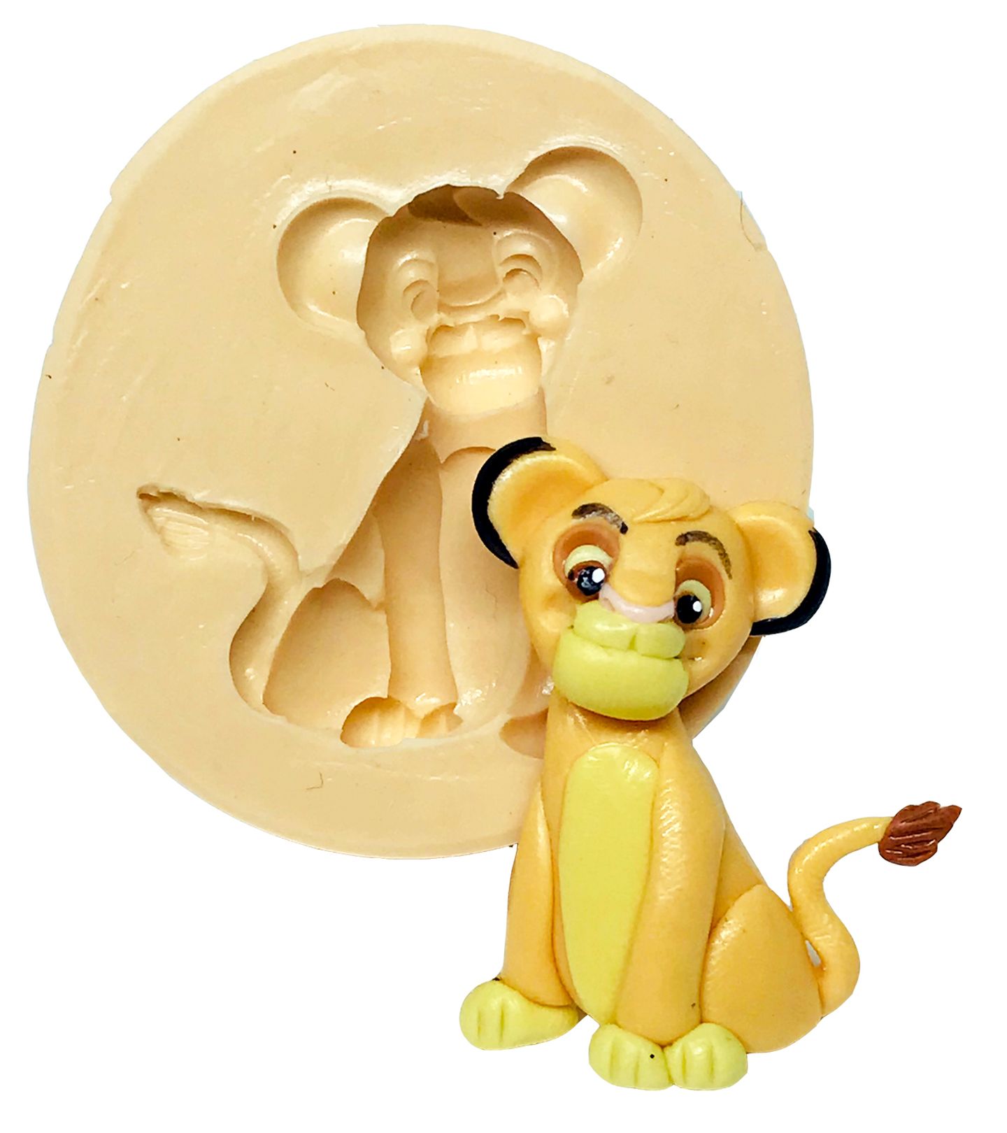 Molde de silicone - Rei Leão - Simba - Medio - P629