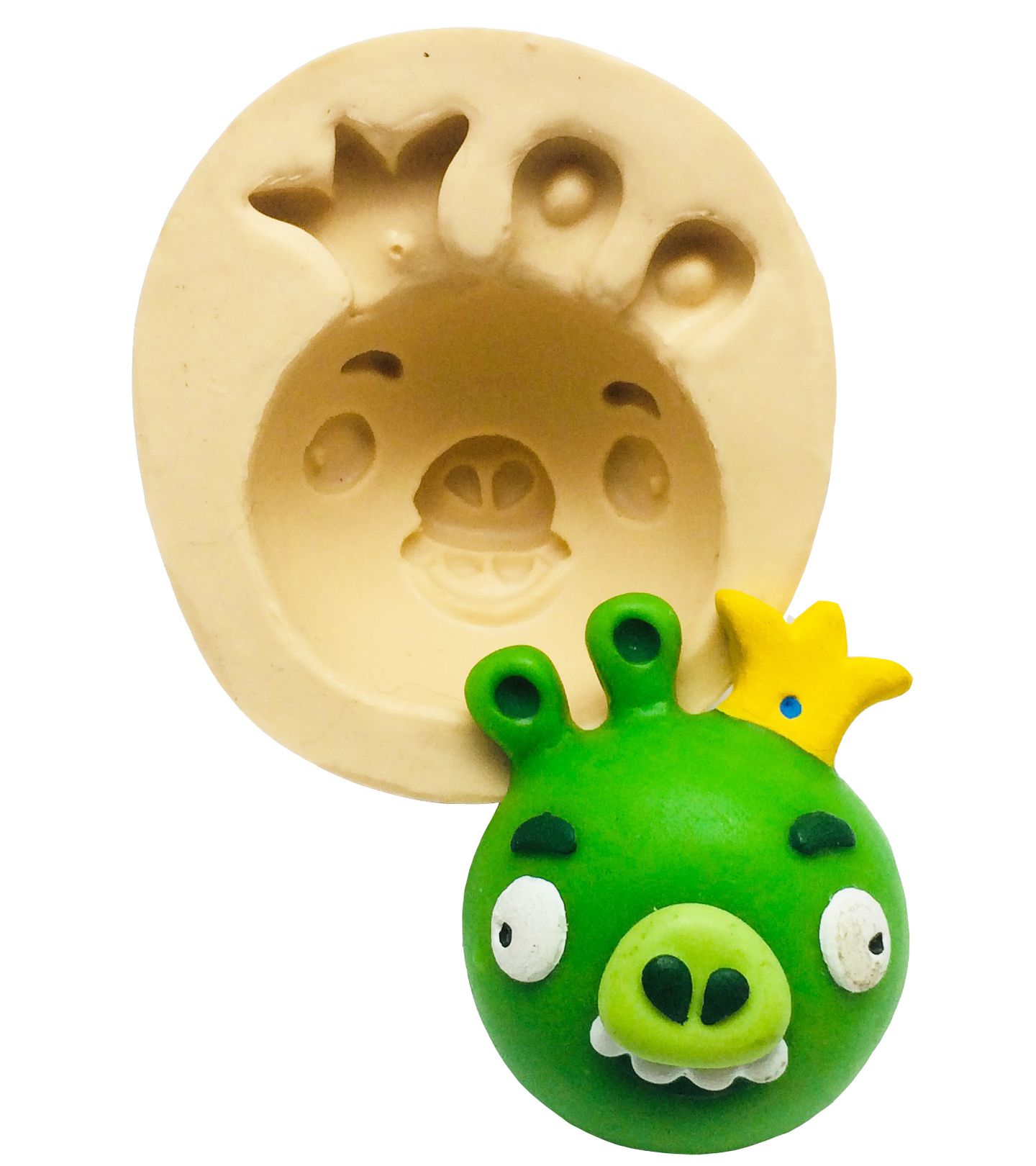 Angry Birds - Rostos Rei Porco