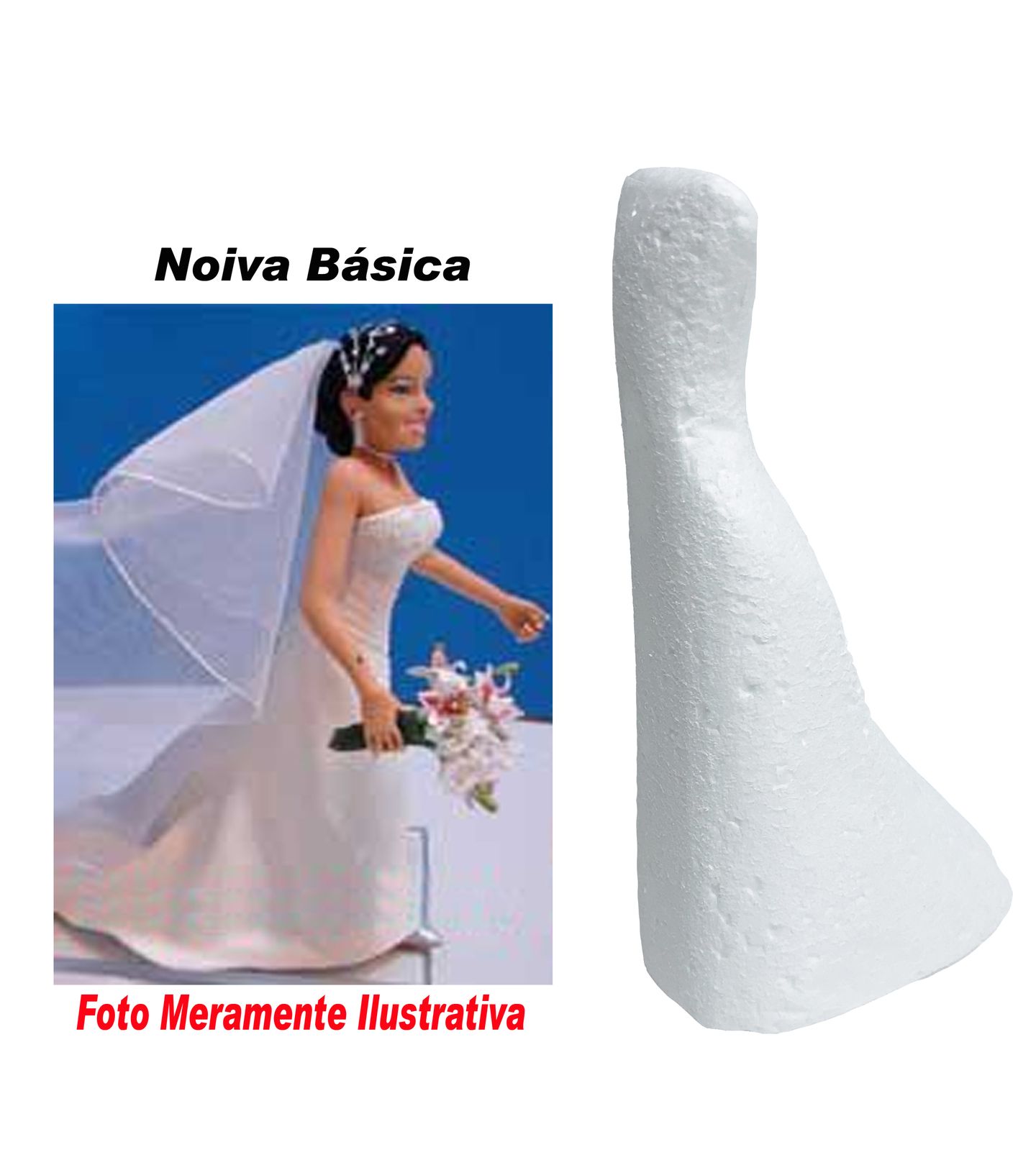 Isopor - M01 - Corpo Noiva Basica
