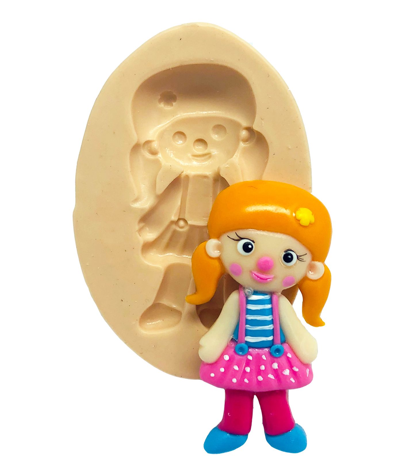 Circo Rosa - Palhaça 2 - Grande - P820