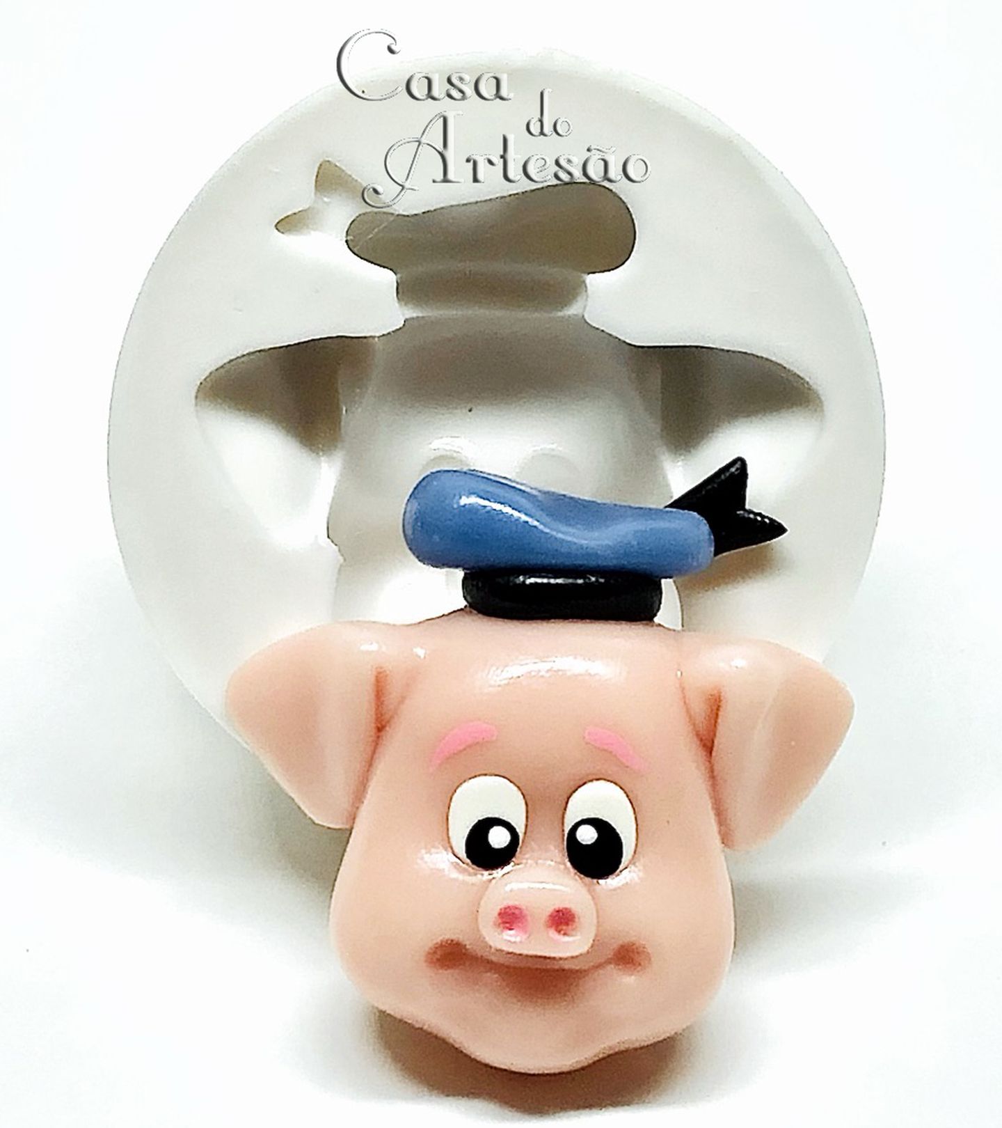 Os Tres Porquinhos - Rosto Heitor - Medio - P937