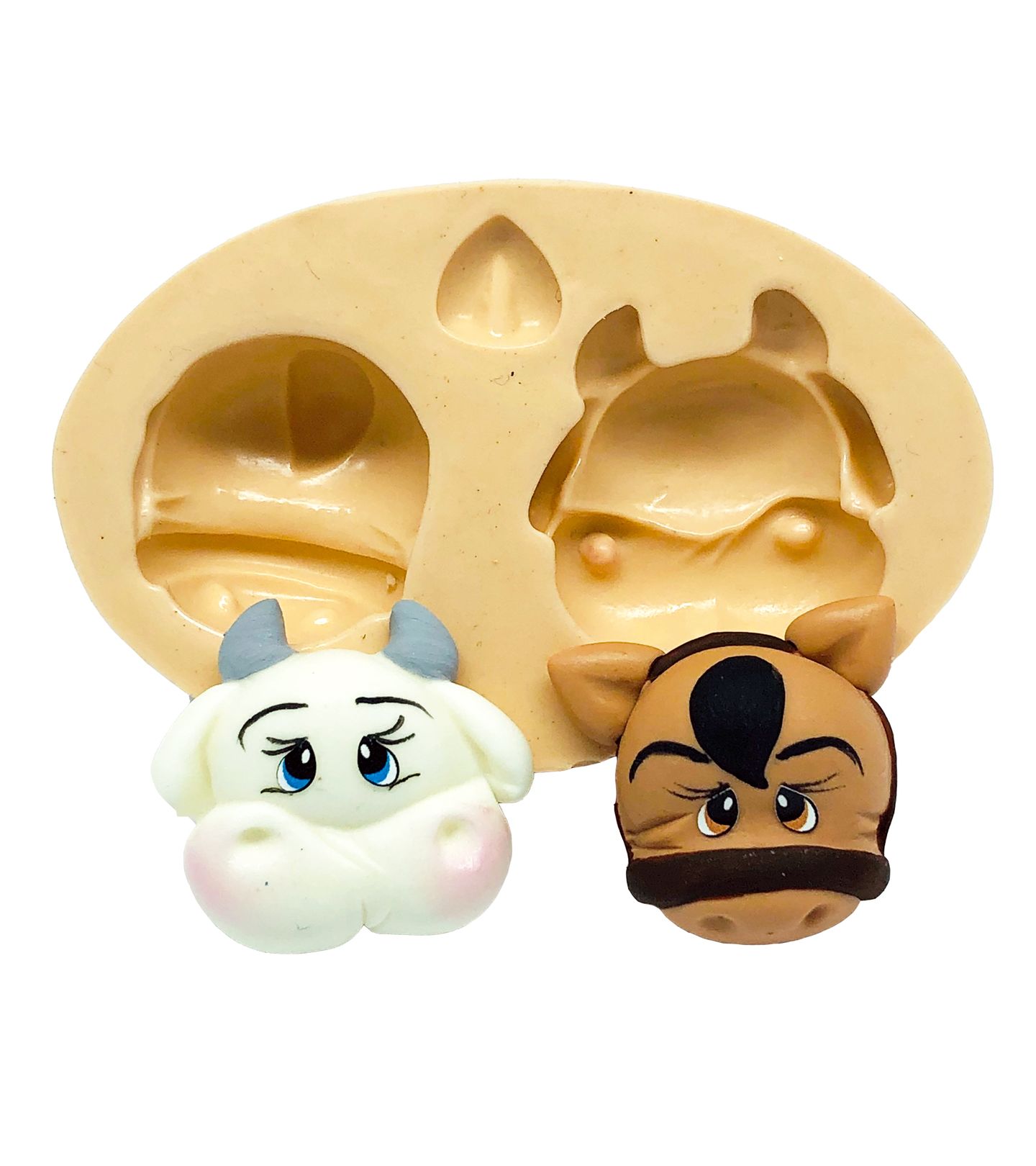 Fazendinha - Rosto Vaca, Cavalo - P762