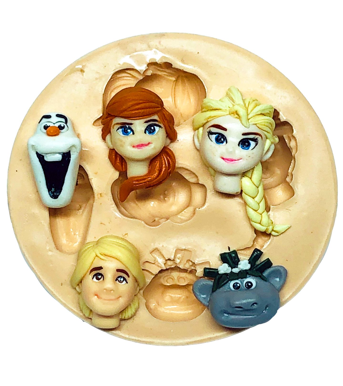 Frozen II- Rosto Personagens - Pequeno - P718