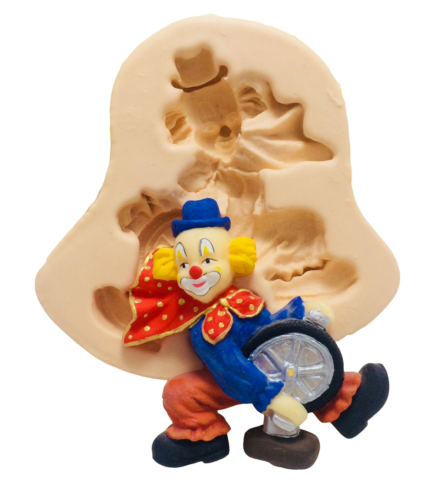 Palhaço Andando Na Roda - P100