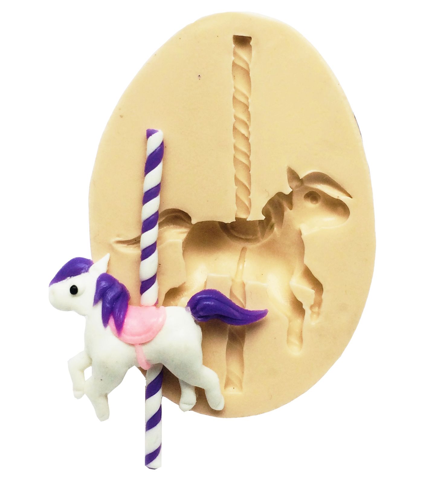 Carrossel - Cavalo - Medio - Mod. 01 - P167