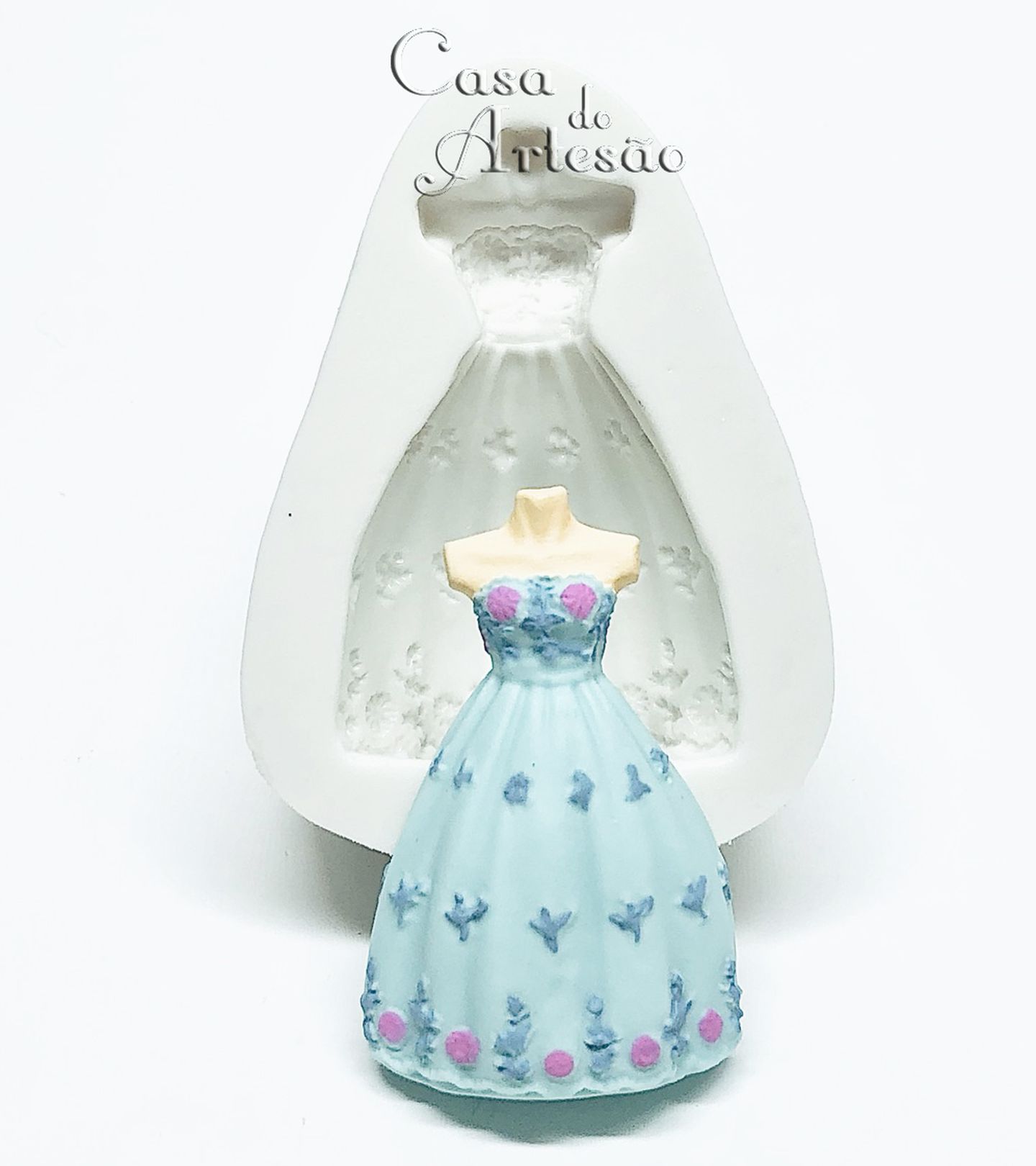 Vestido com Busto - P925