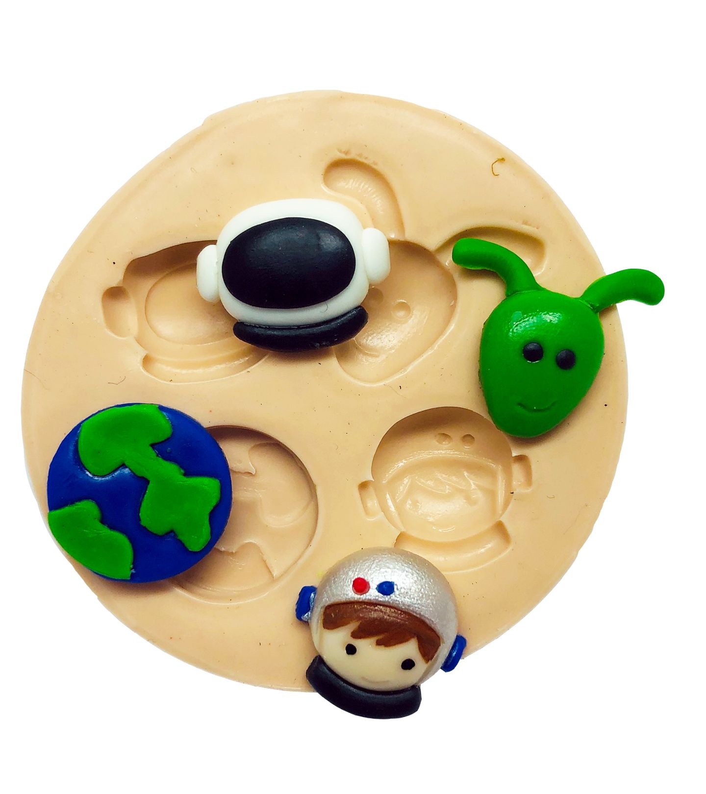 Astronauta - Rosto ET, Planeta Terra, Capacete - Pequeno - P793