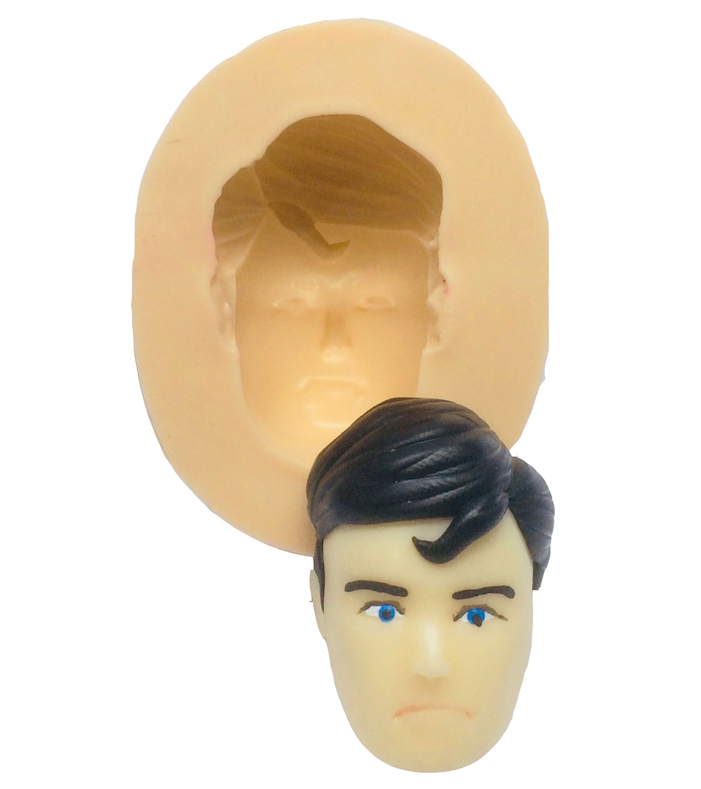 Liga da Justiça - Rosto Super Homem - Grande - P392