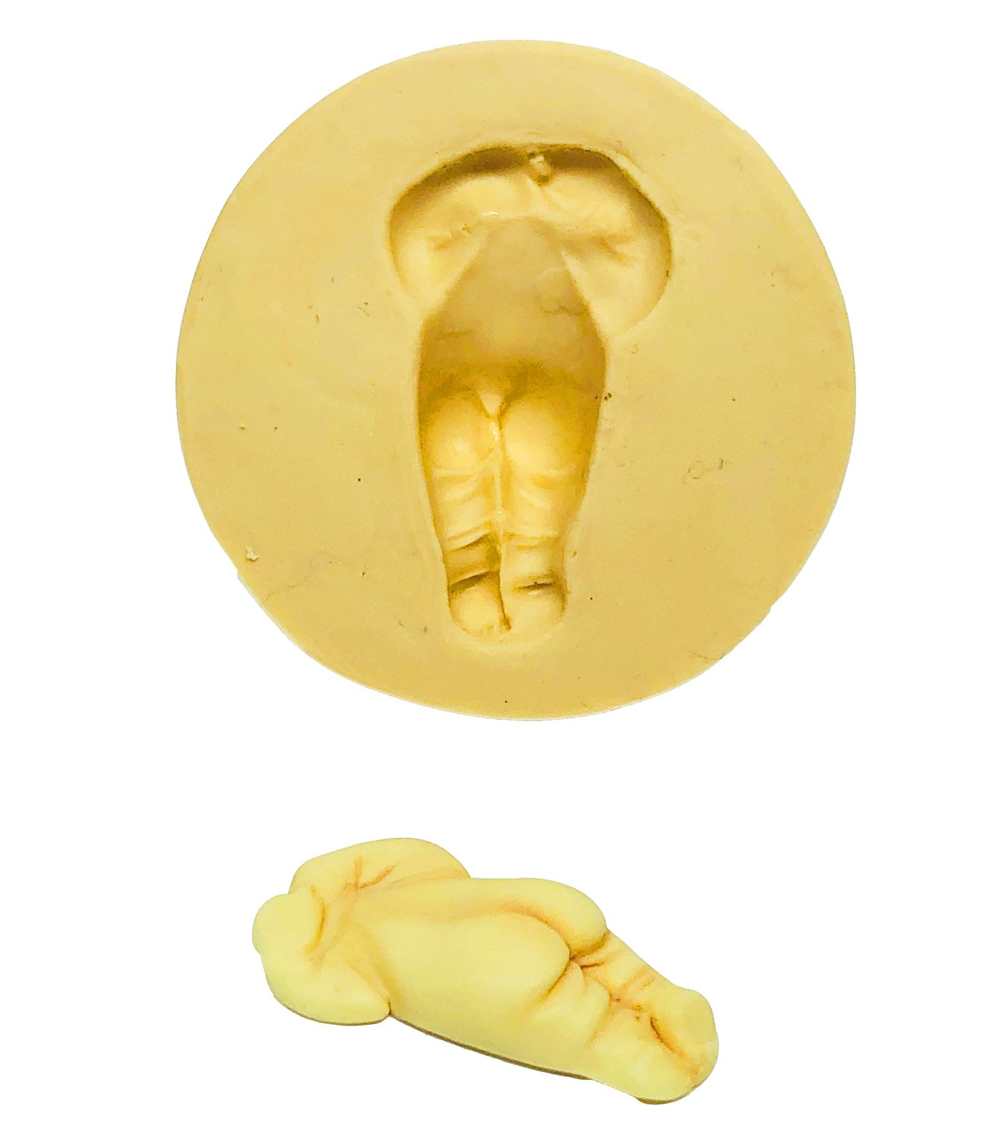 Corpo Menina Deitada Bruço Pequena