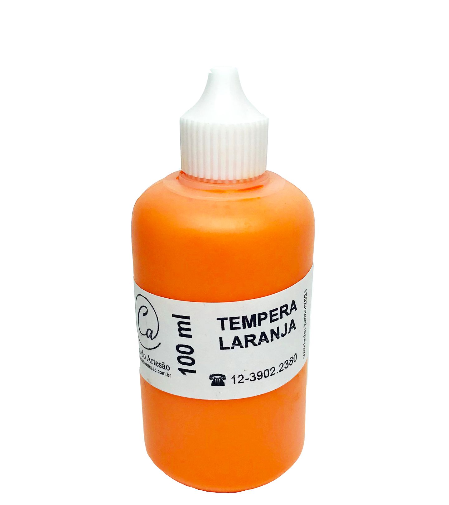 Tempera Laranja - Casa do Artesao - 100 ml