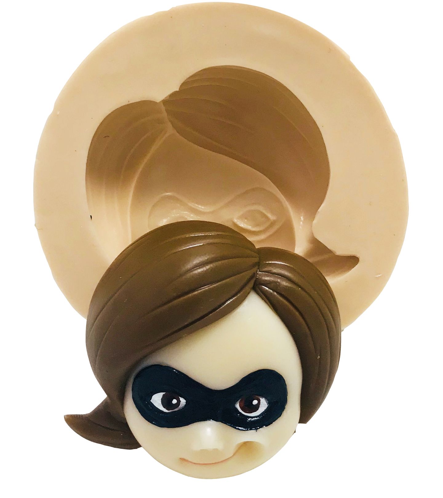 Os Incriveis - Rosto Mulher Elastico - Medio - P410