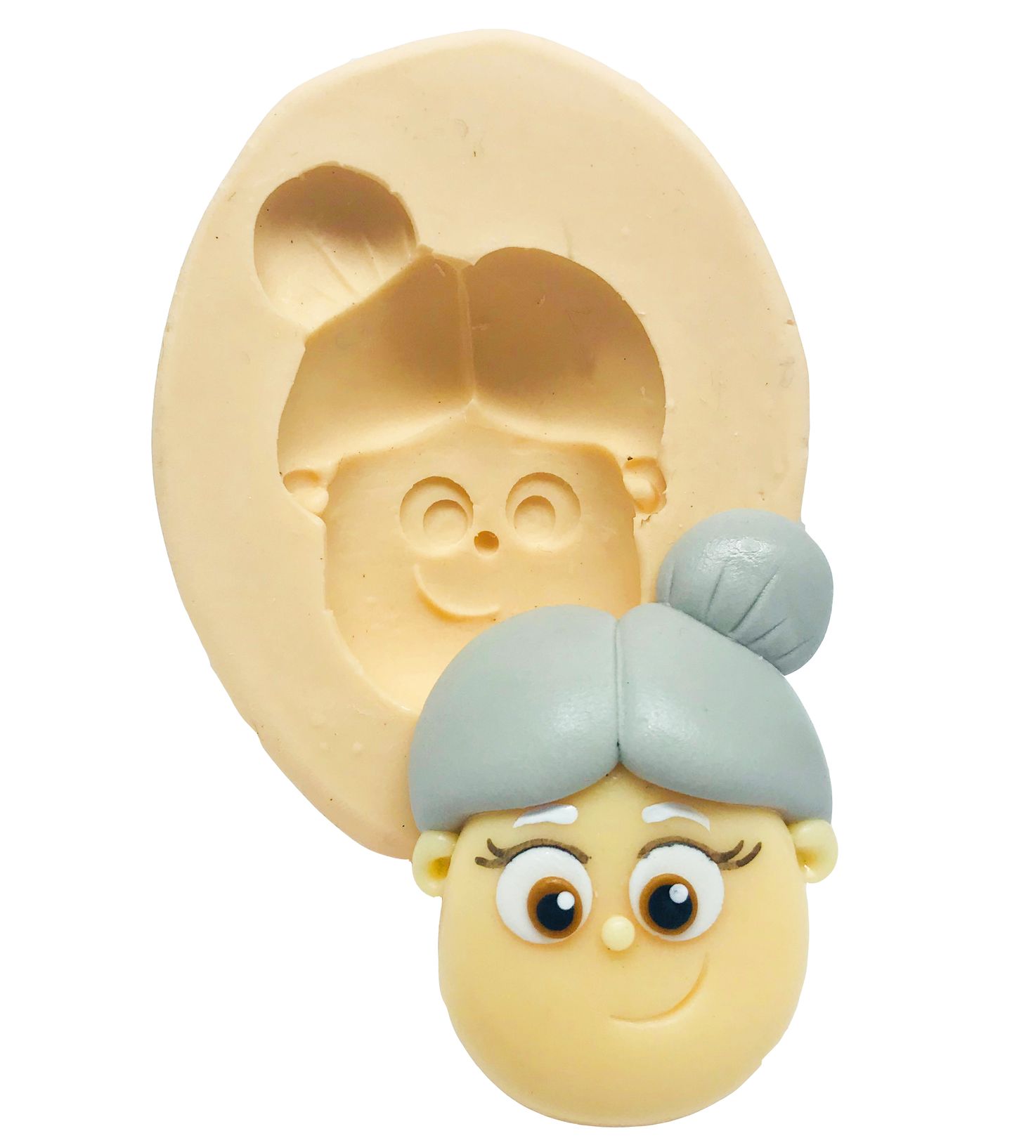 Sitio do Pica Pau Amarelo - Rosto Dona Benta - Grande - P487