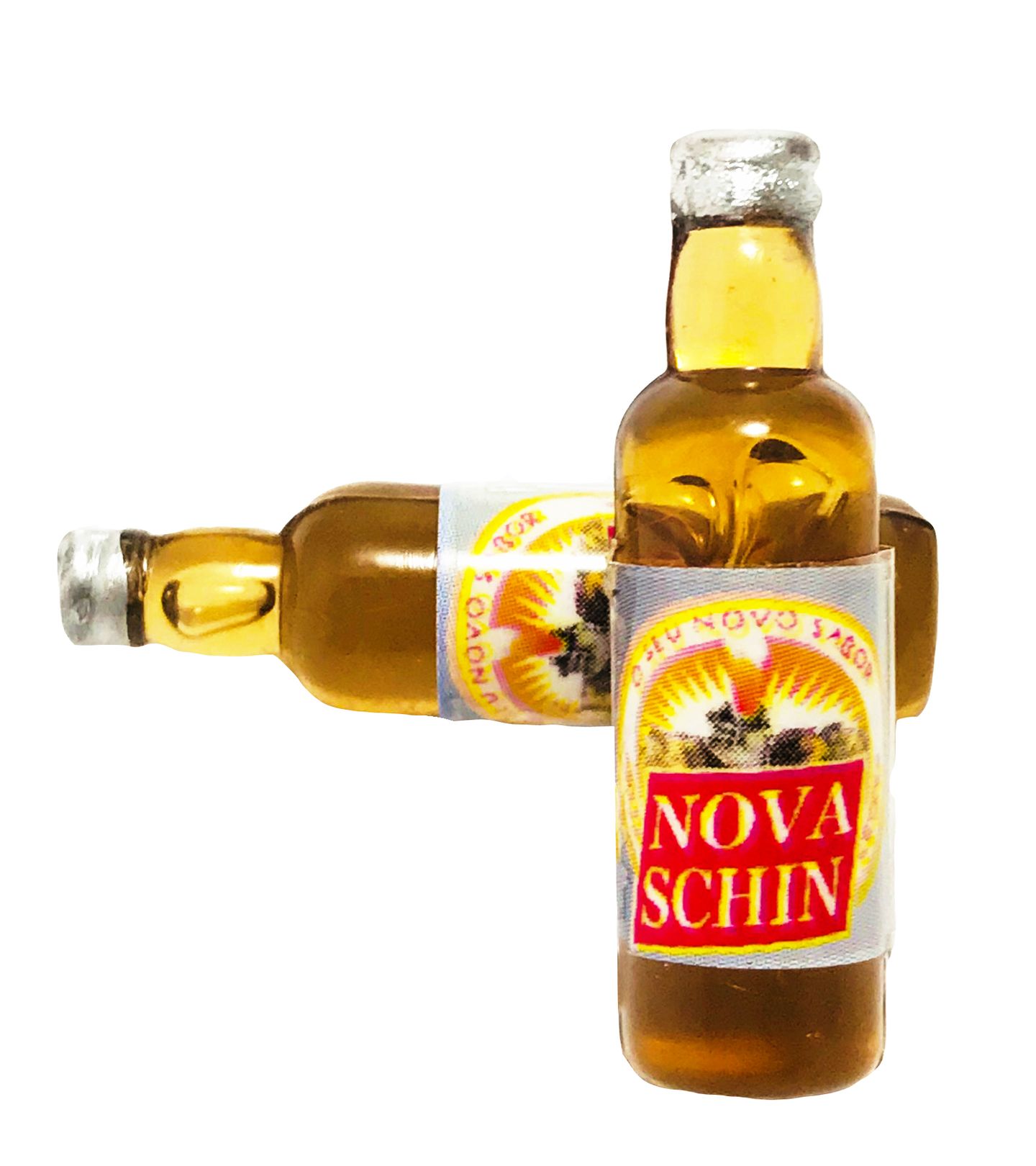Miniaturas - Garrafa - Nova Schin  - Emb c/ 05