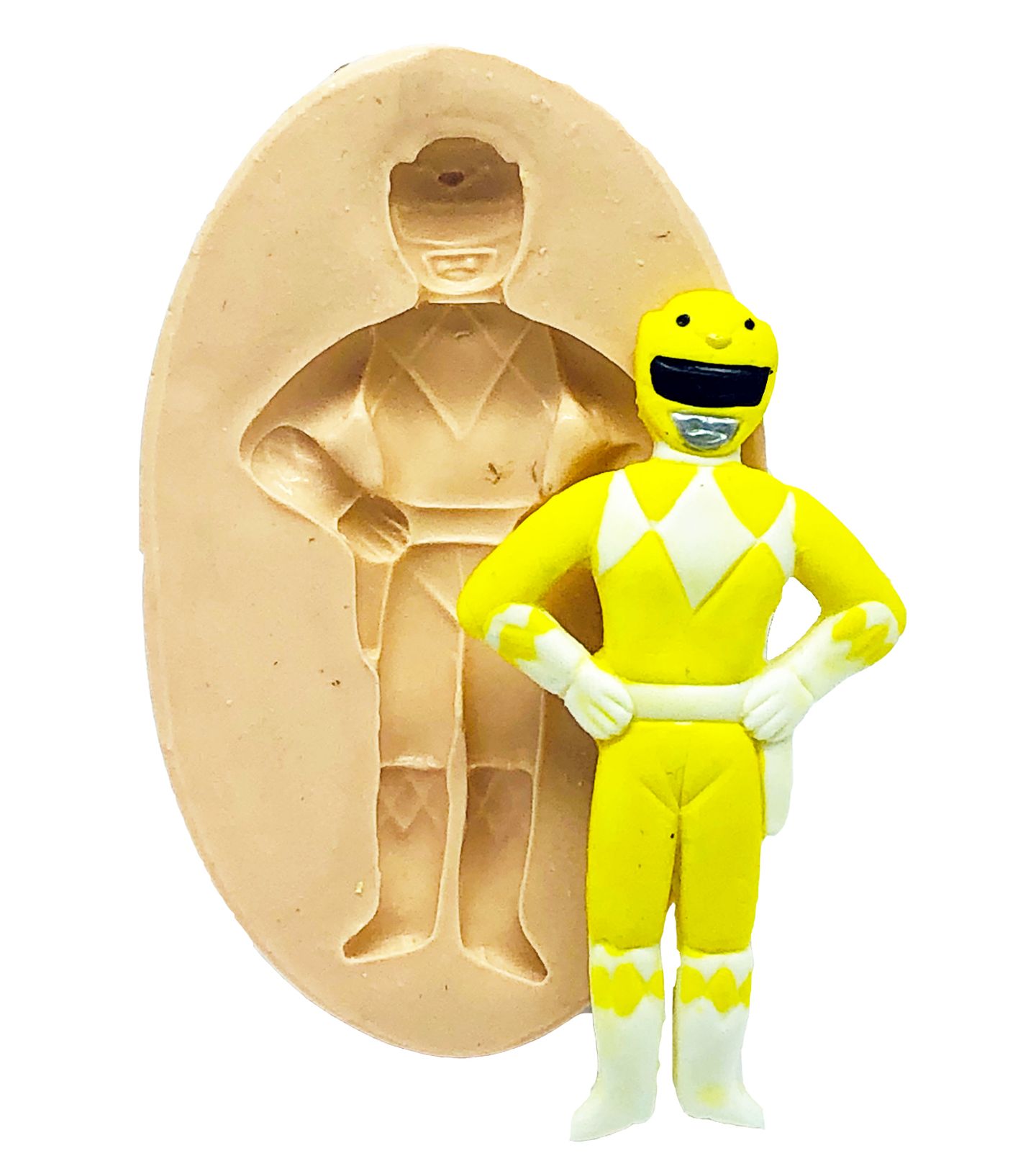 Power Ranger - Amarelo - Grande - P777